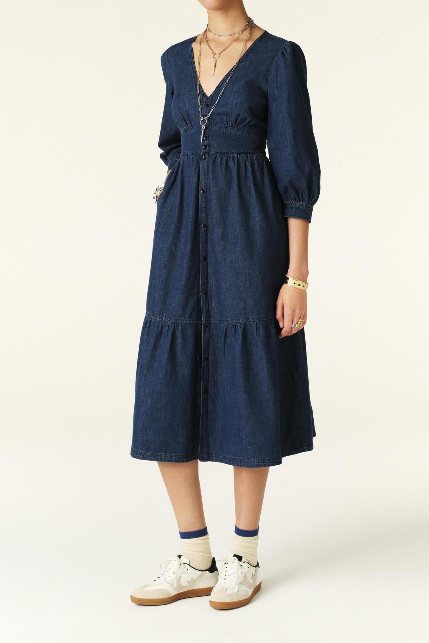 MID-LENGTH DRESS BLUE 1