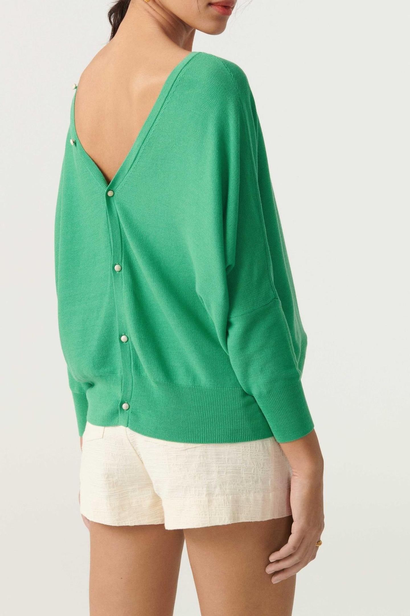 LONG SLEEVES KNIT VERT 2