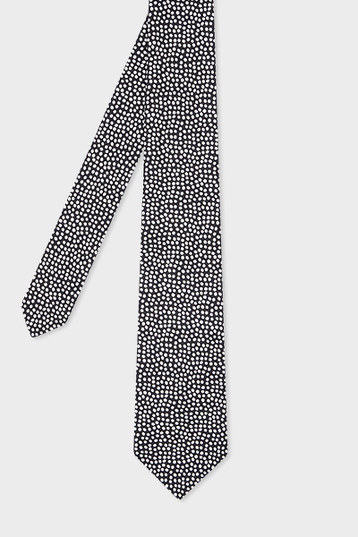 MEN TIE POLKA DOT BLACK 1