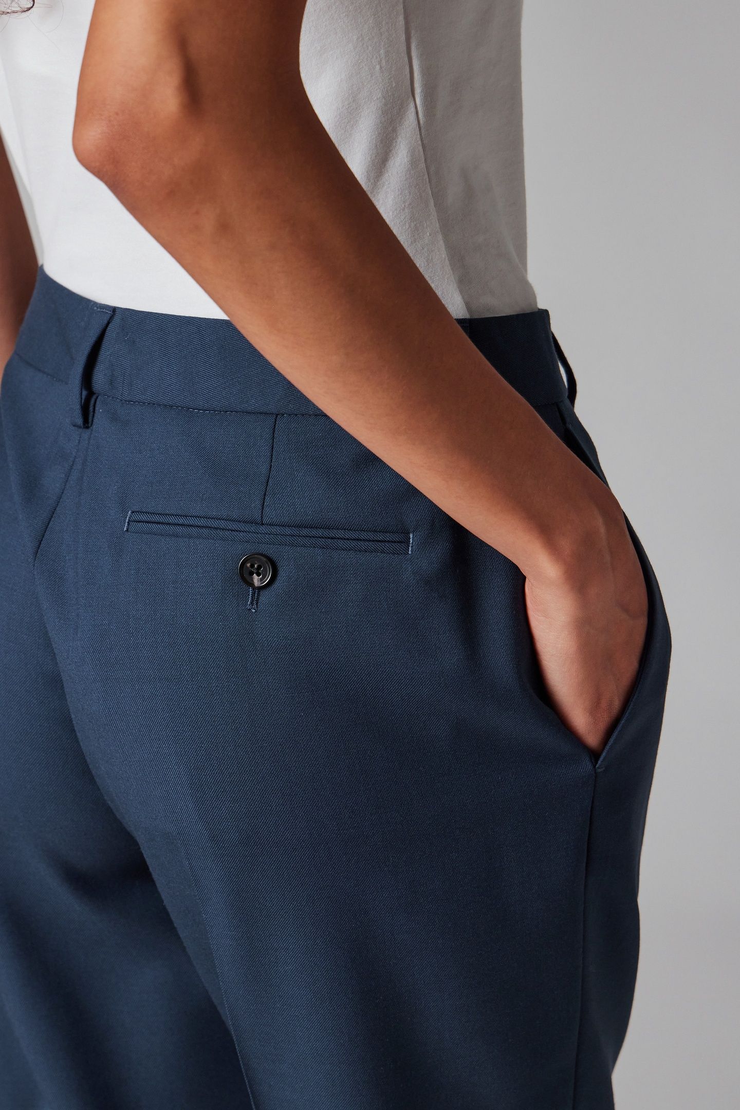 WOMENS TROUSERS PETROL GREEN 9