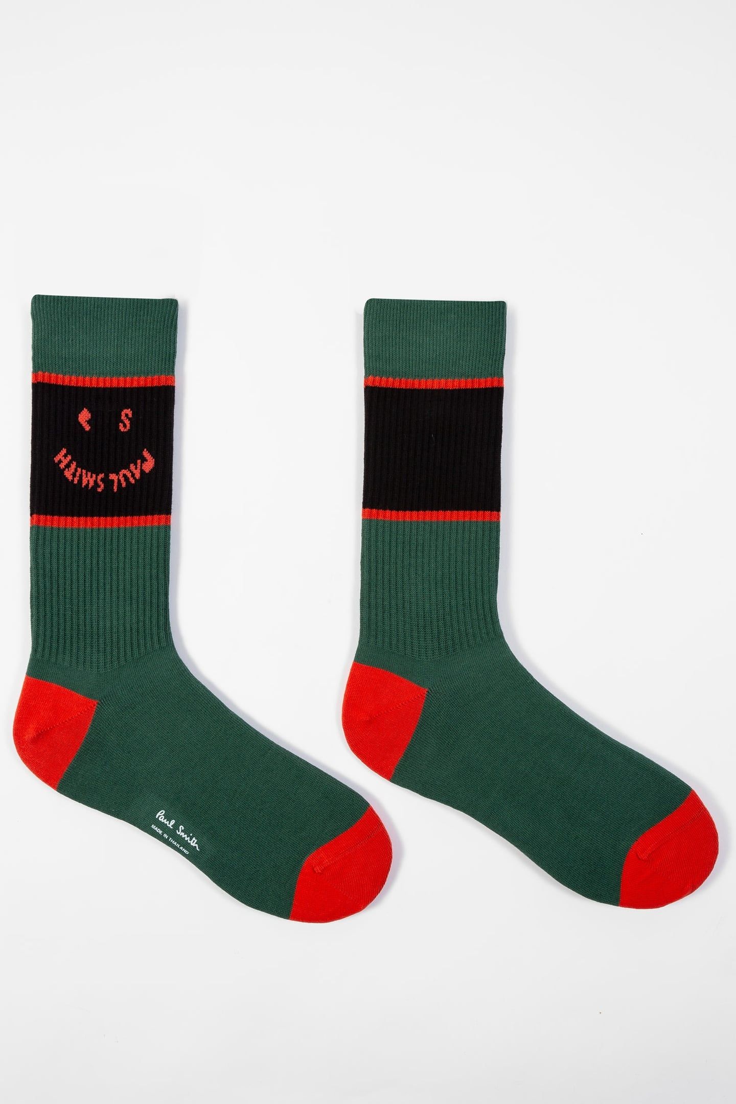 MEN SOCK PS FACE BOTTLE GREEN 2