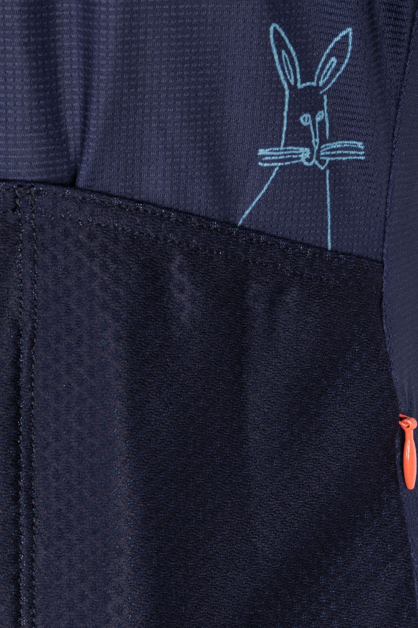 WOMENS CYCLE JERSEY S/S ARTIST STRIPE VERY DARK NAVY 7