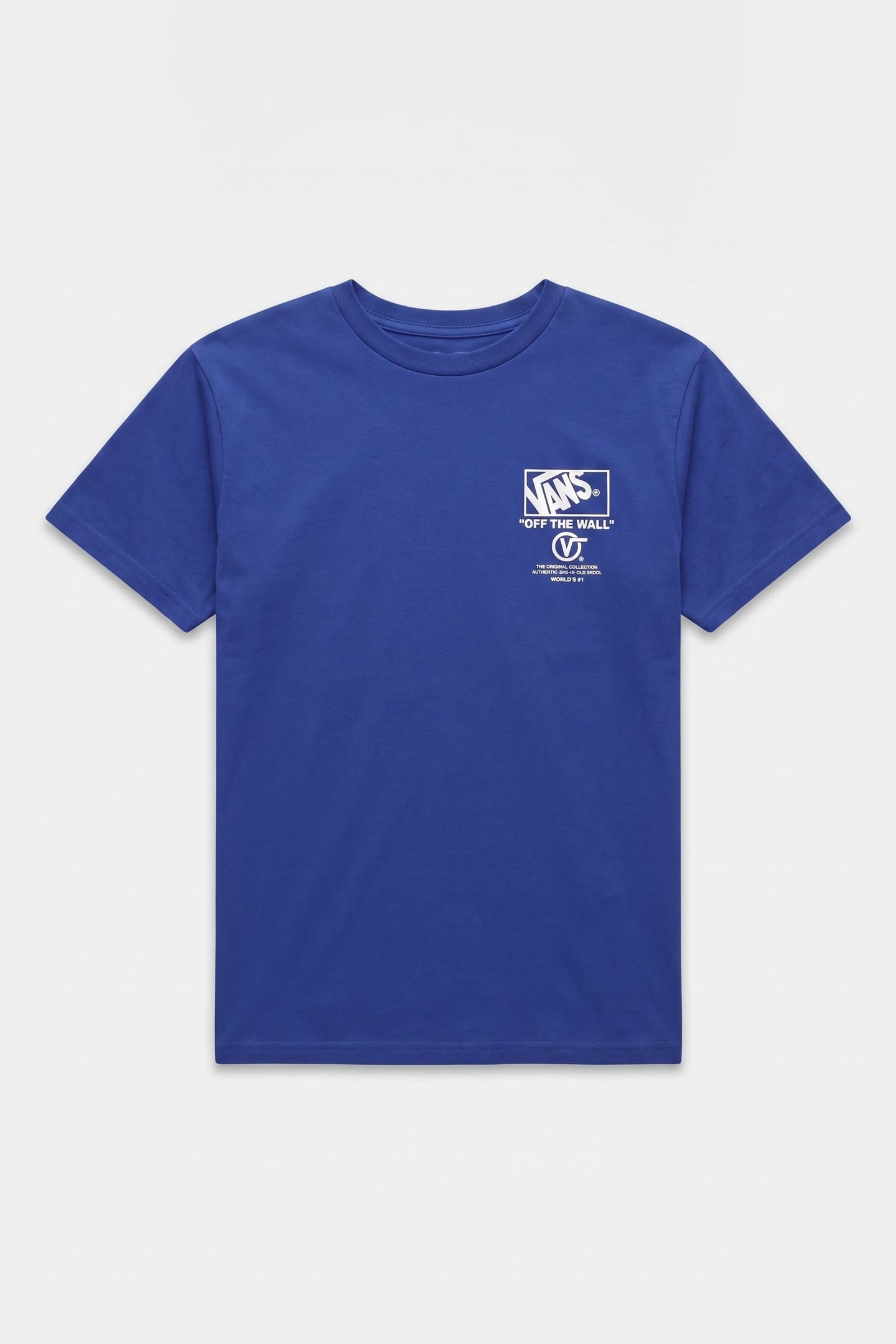 STACKED HI SS TEE BLUE 3