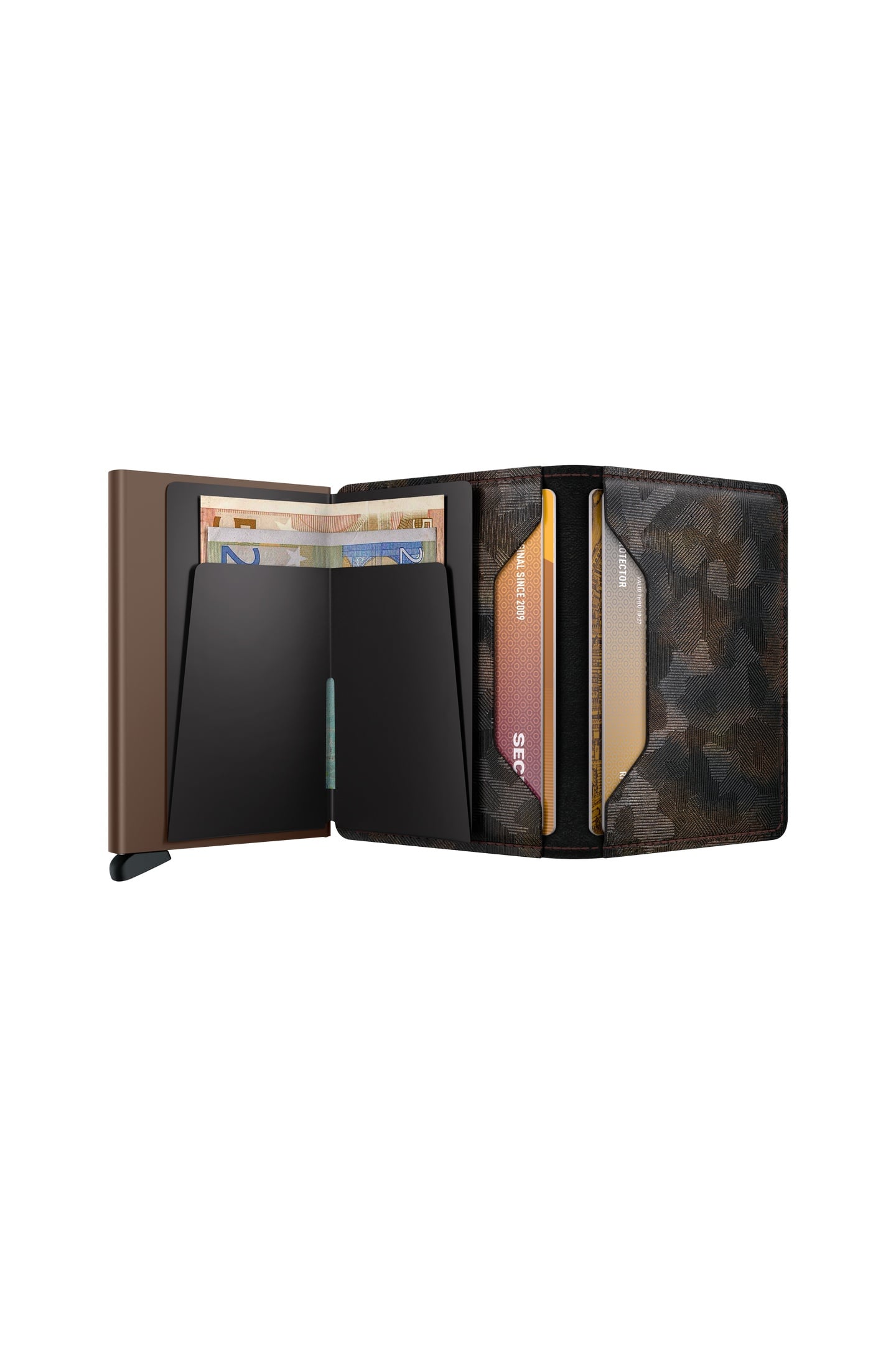 UNISEX SLIMWALLET JUNGLE BROWN 4
