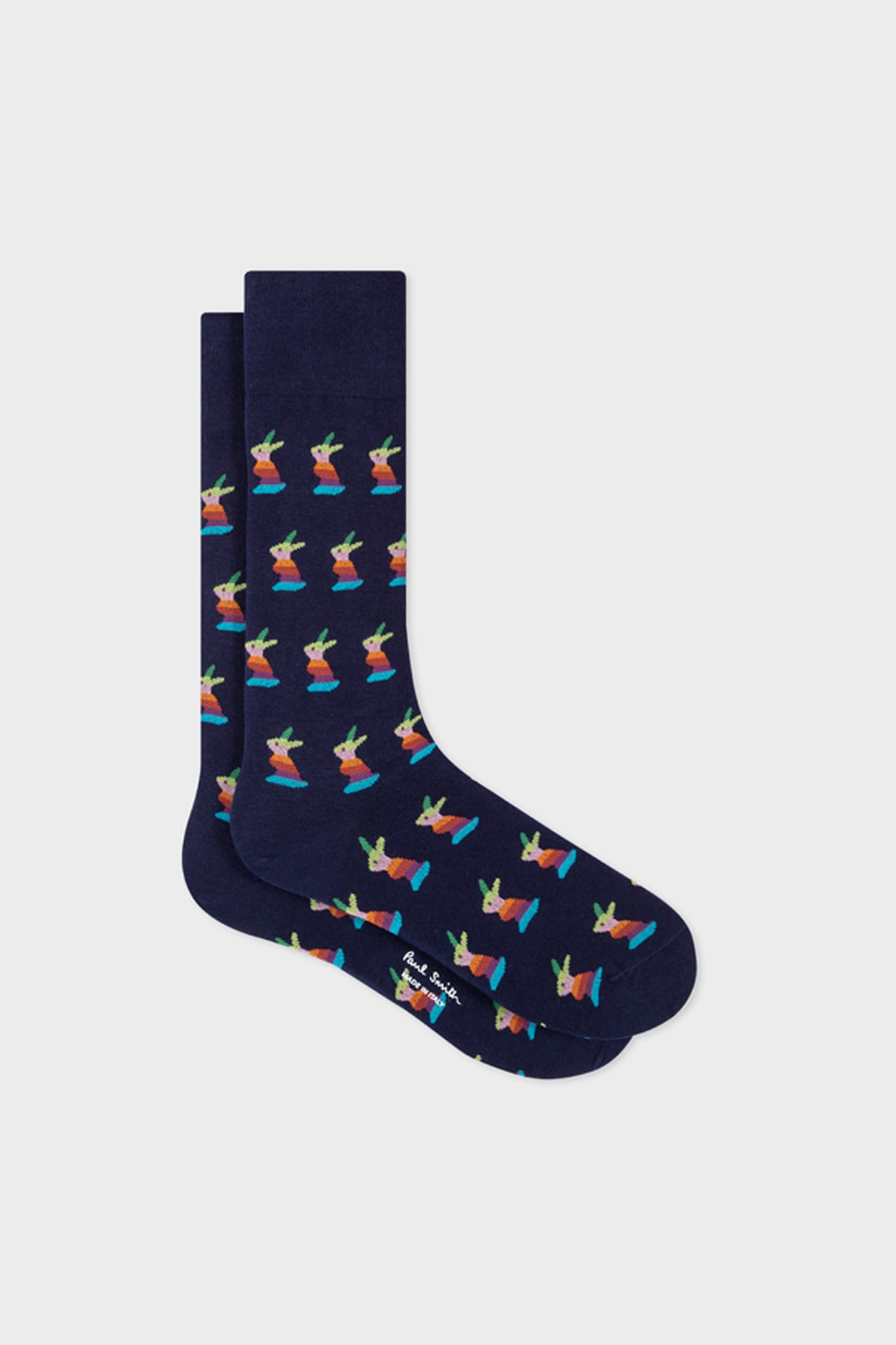 MEN SOCK RICHIE RABB NAVY 2