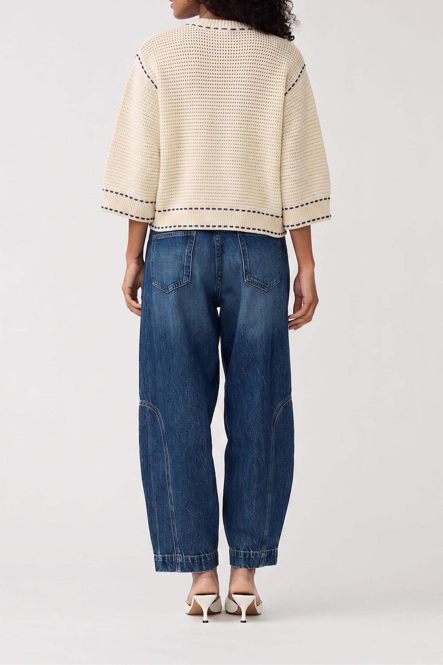 CARDIGAN CAROLINE WOOL WHITE 2