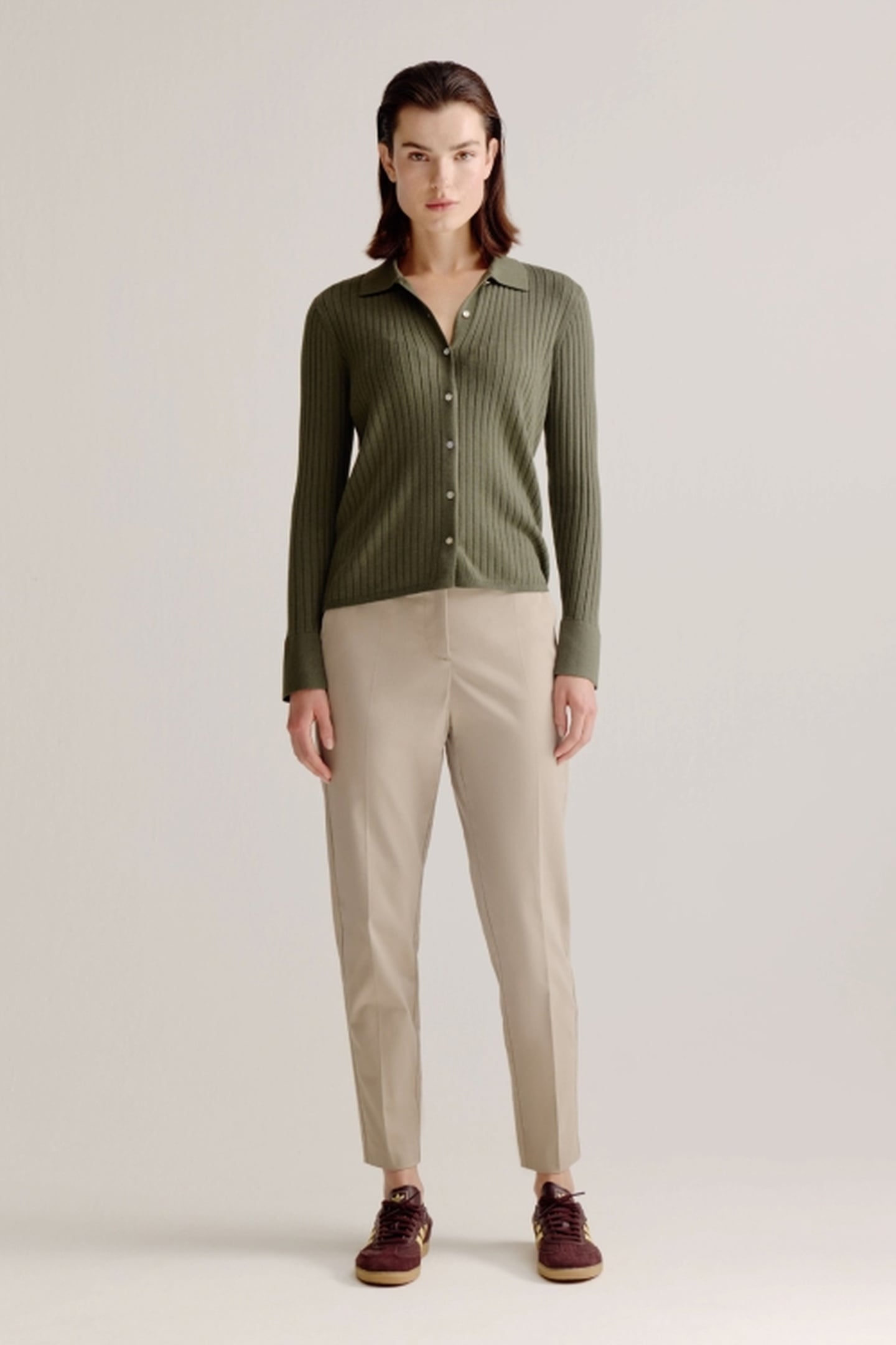 LUISA PANTS LIGHT KHAKI 2