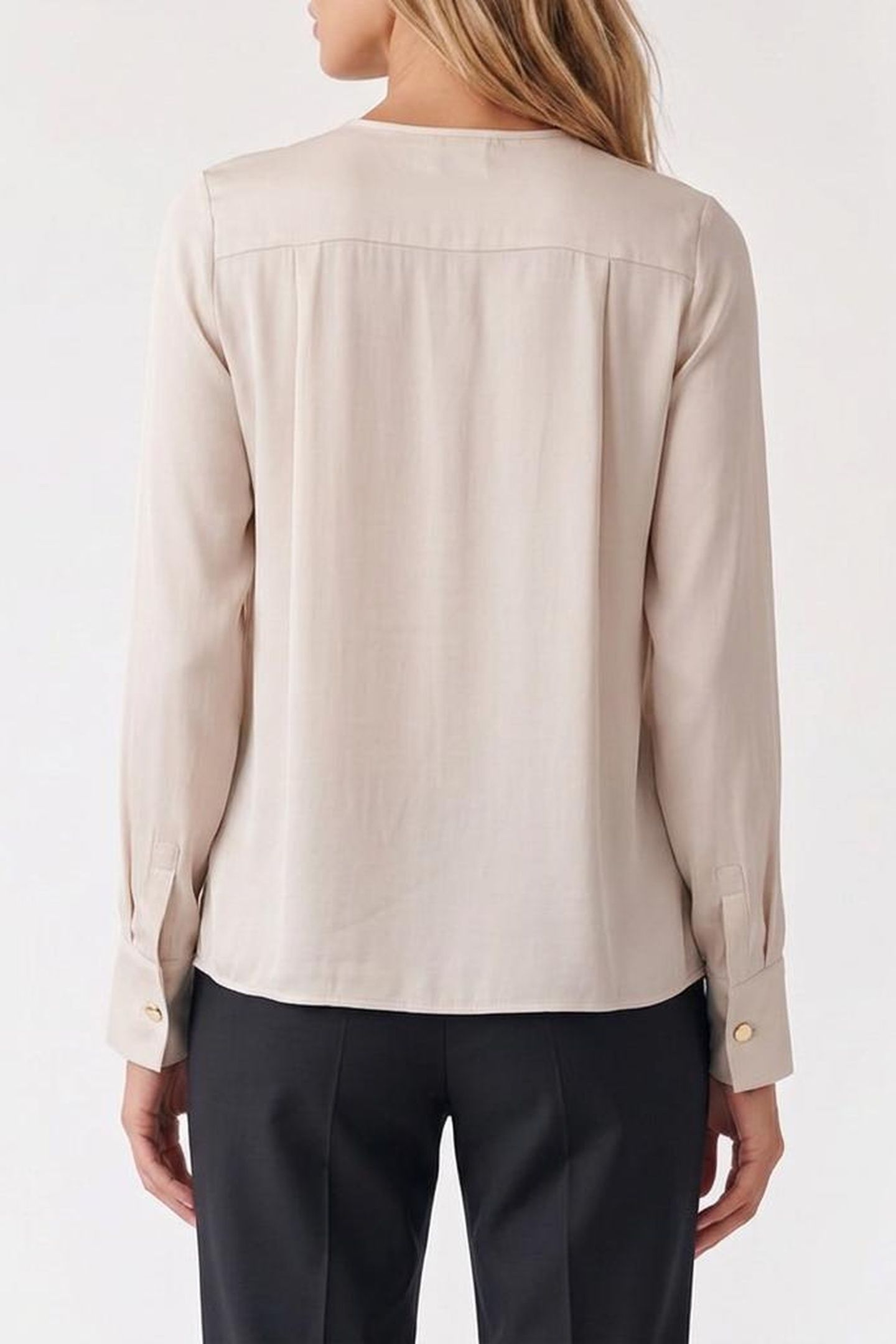 ANITA V NECK LS BLOU DREAMY MOON 2