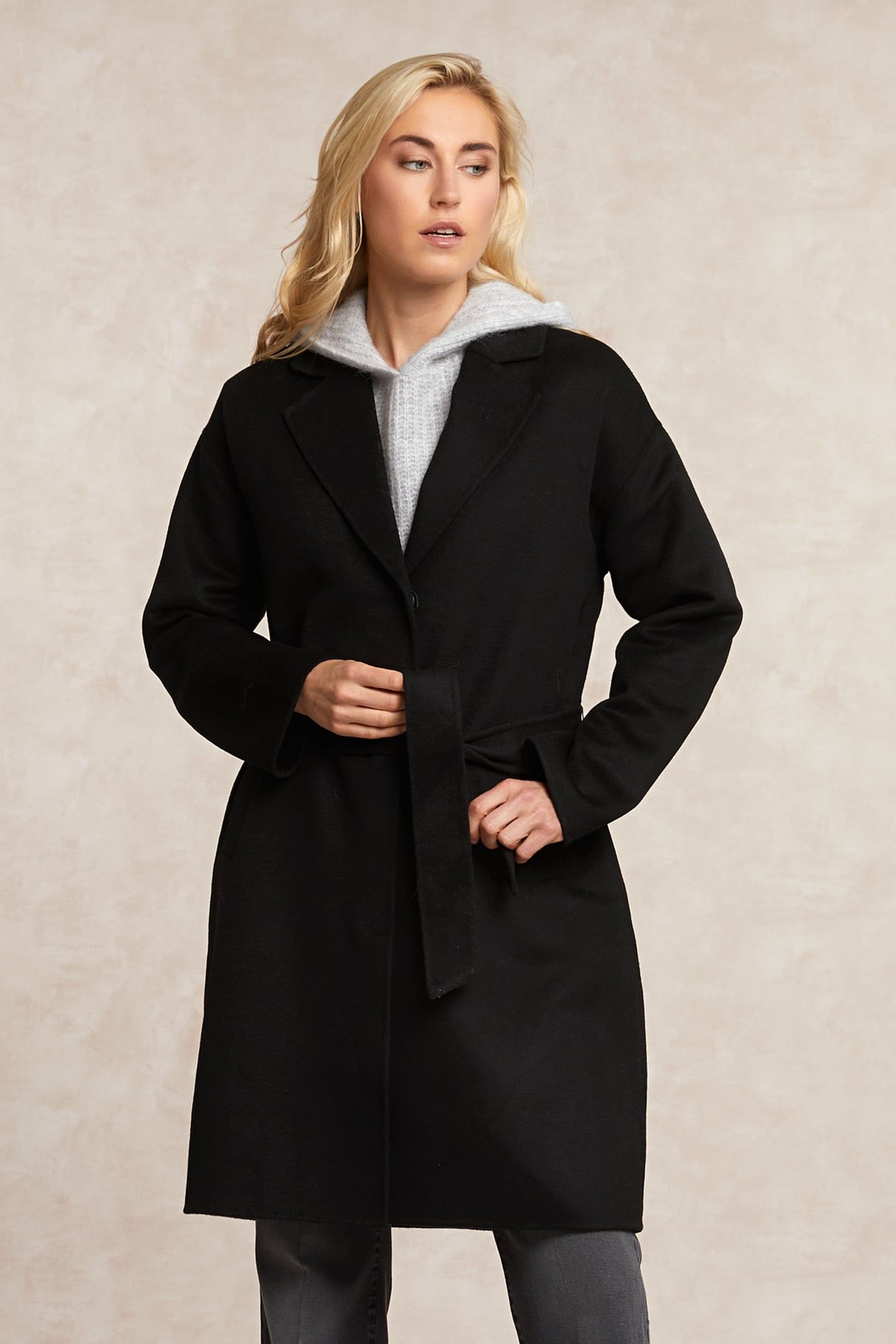 CLASSIC WOOLEN COAT BLACK 3