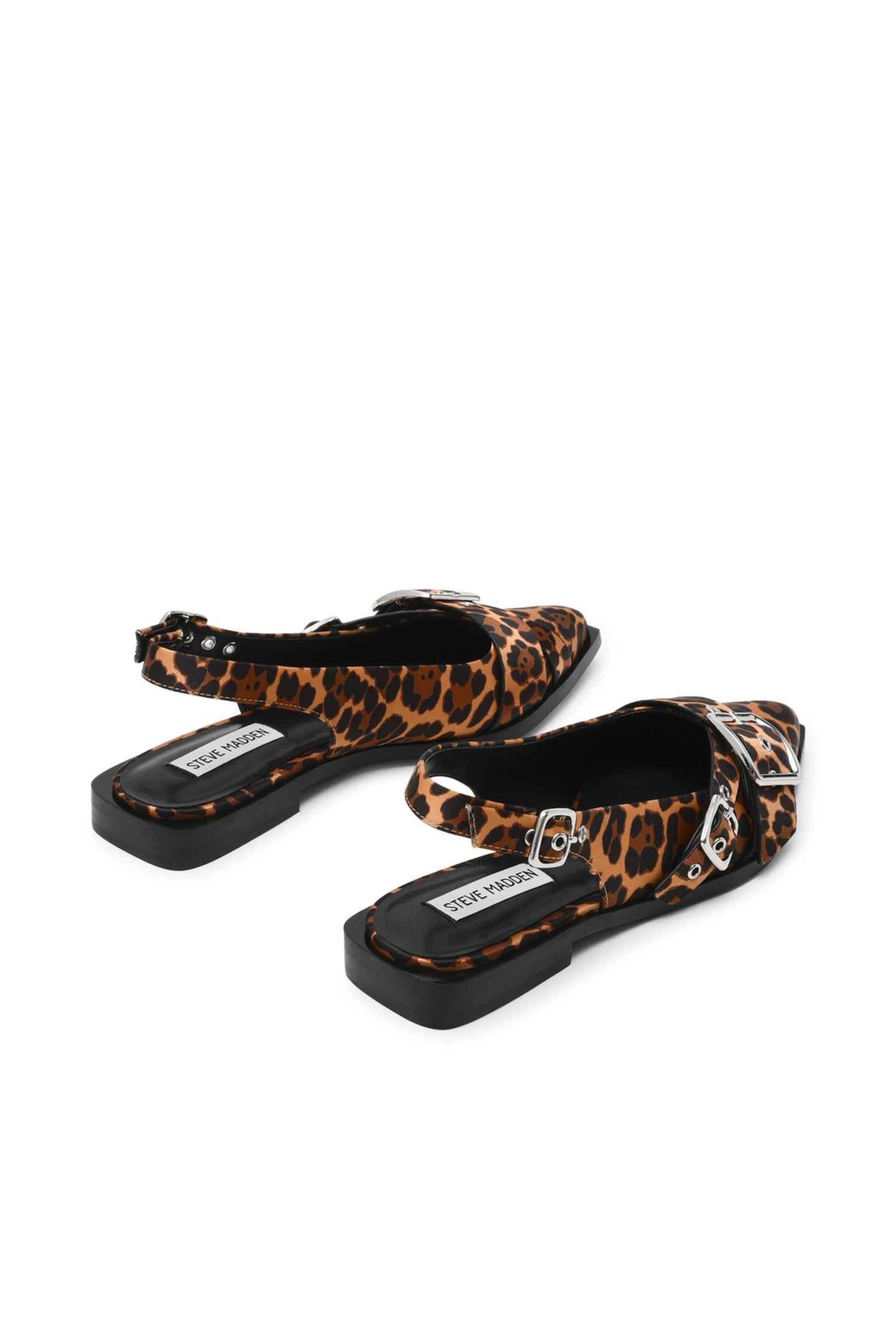 GREZLY PUMPS LEOPARD SATIN 3