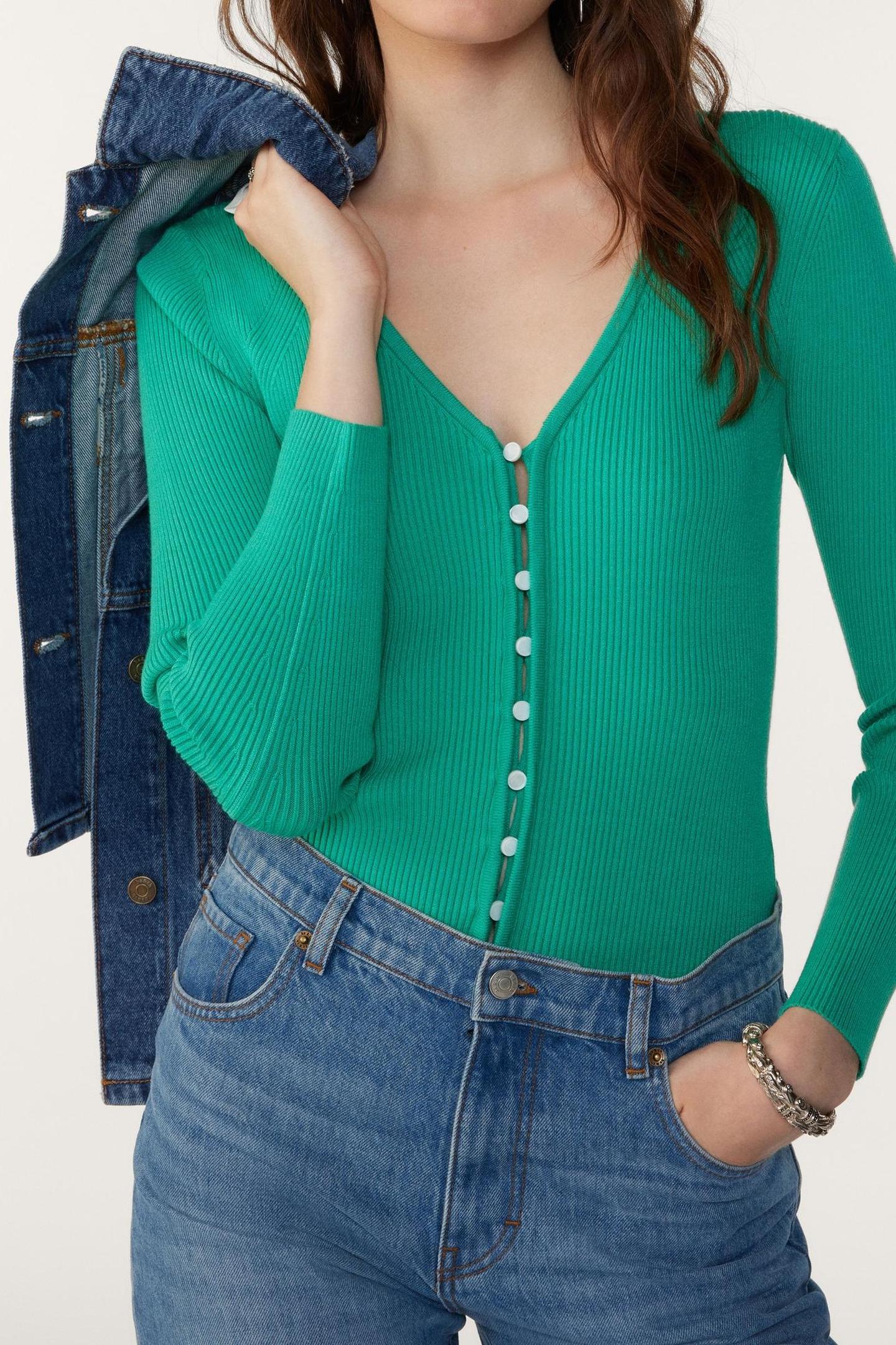 LONG SLEEVES KNIT VERT 1