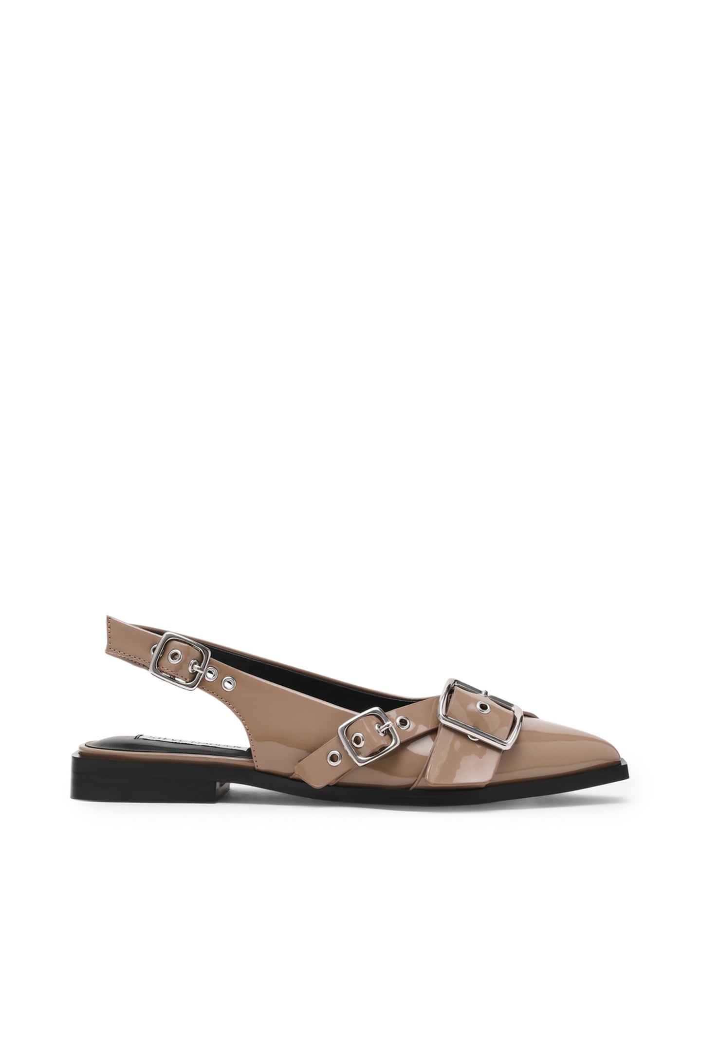 GREZLY PUMPS TAUPE PATENT 1
