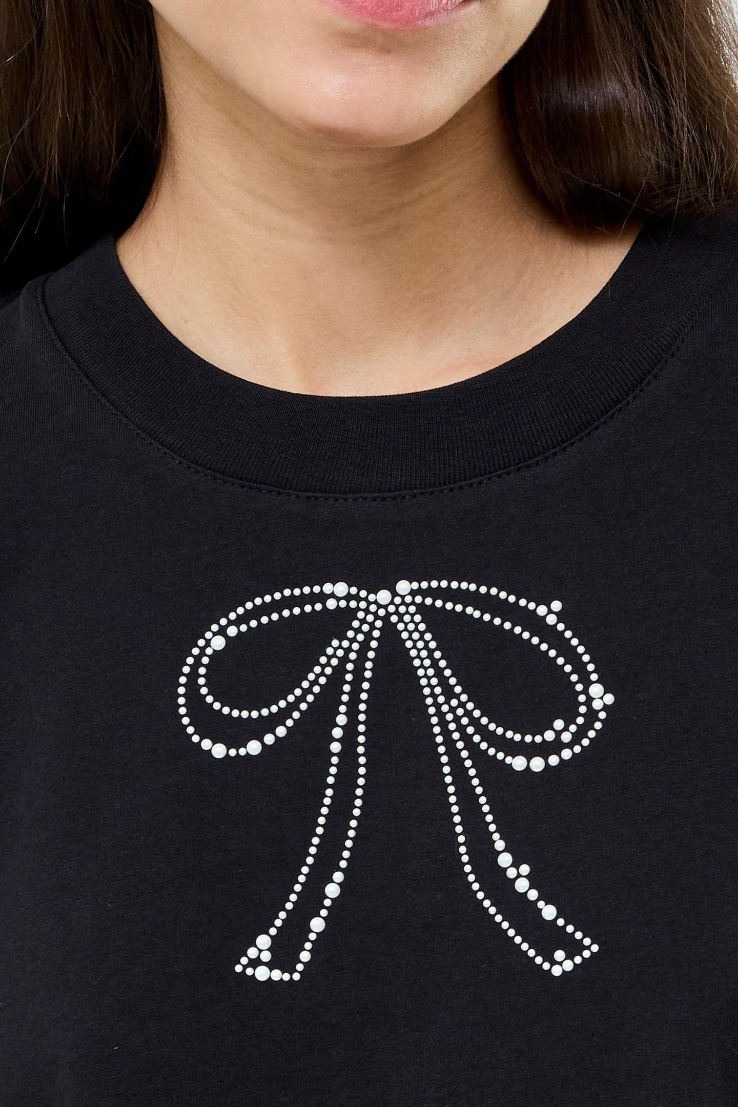 PEARL HOTFIX BOW S/S TEE BLACKOUT BLACKOUT 4