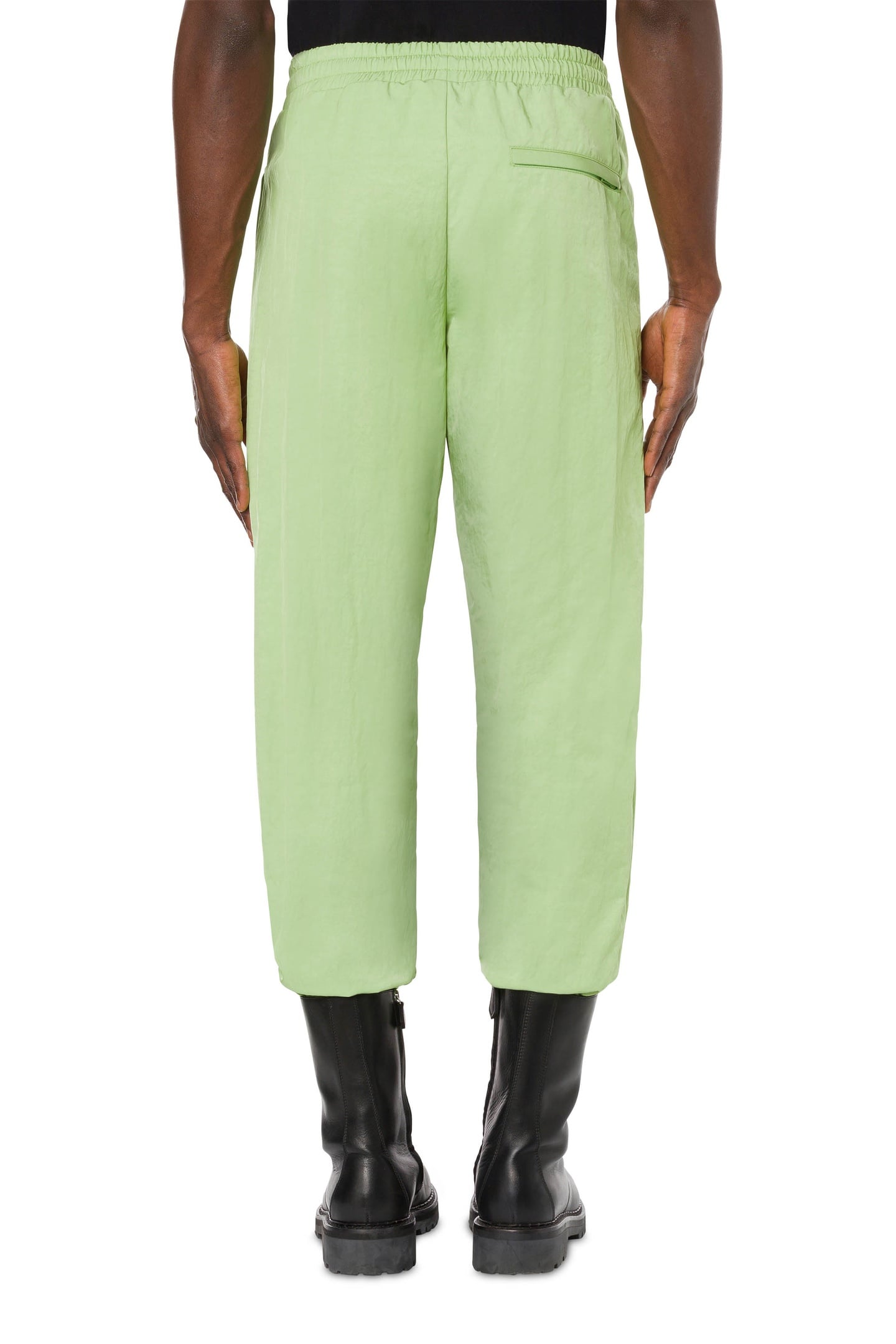 TECHNICAL NYLON JOGGER DOUBLE SMILEY® LOGO GREEN 2