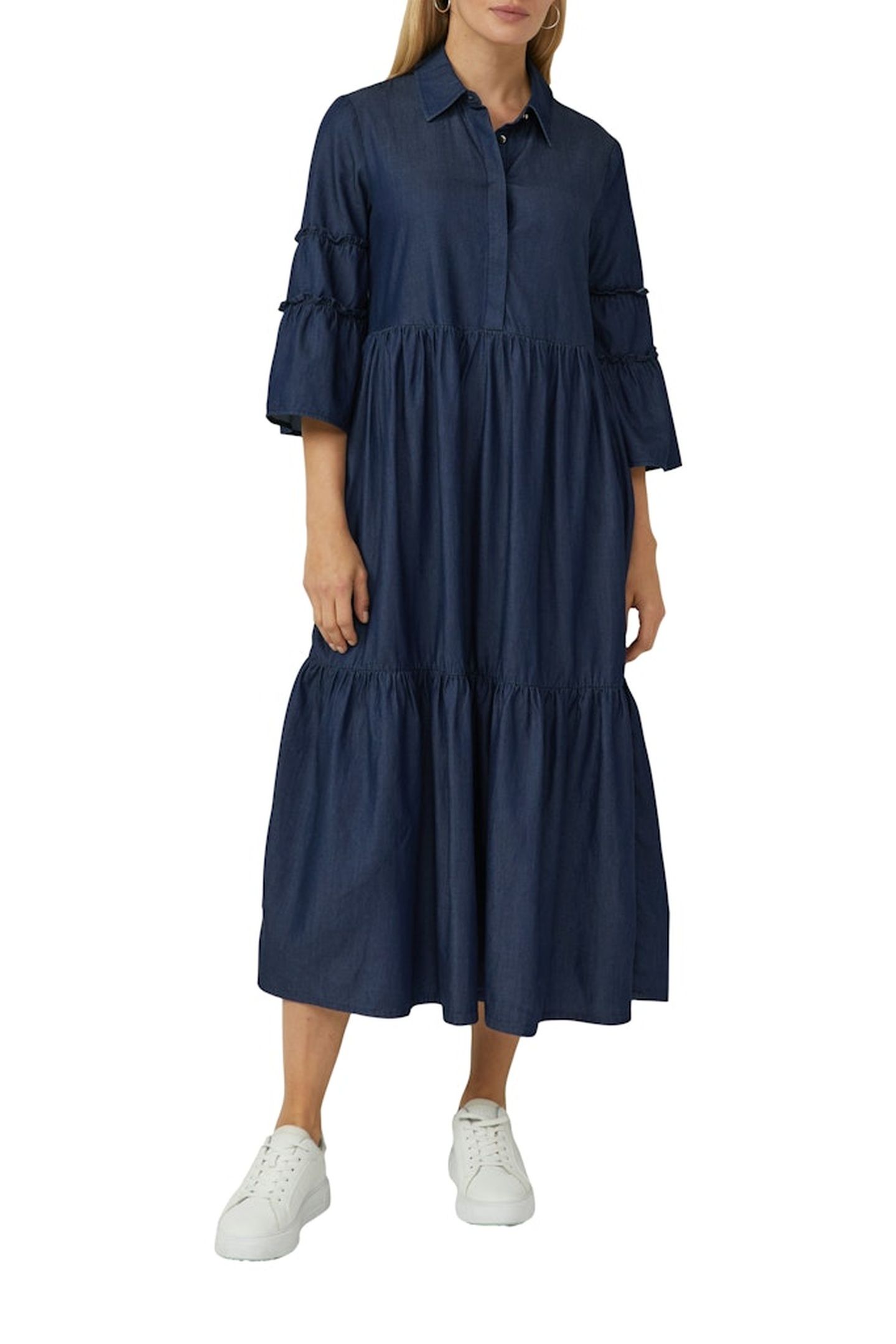 S.OLIVER DRESSES BLUE DENIM 1