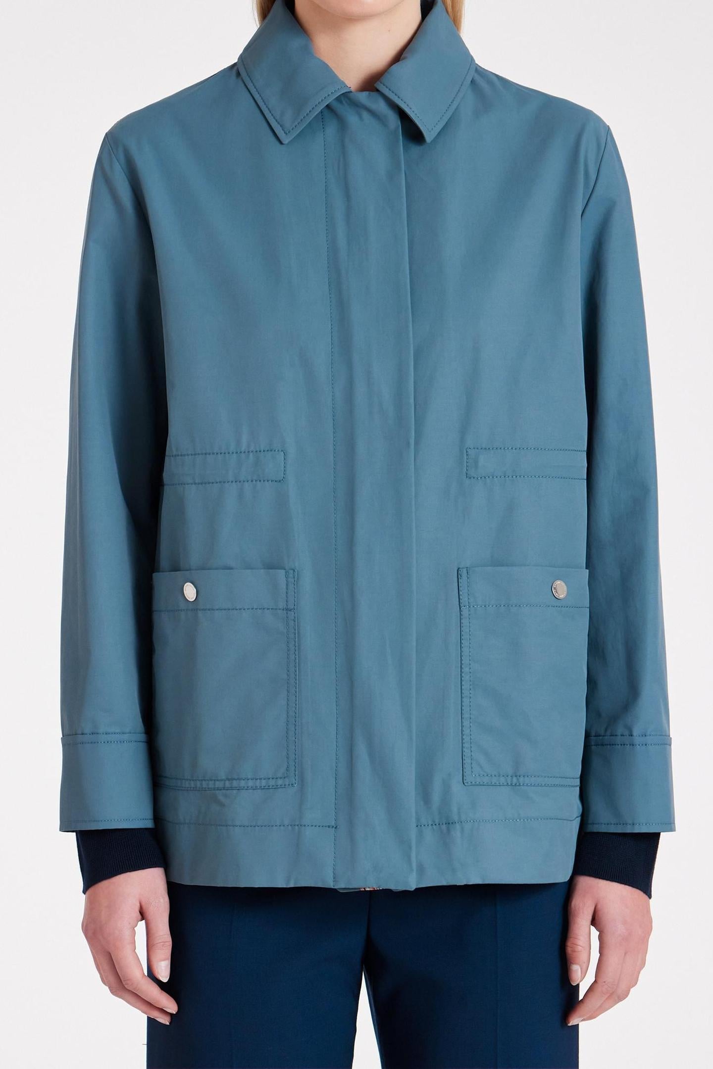 WOMENS JACKET GREYISH BLUE 1