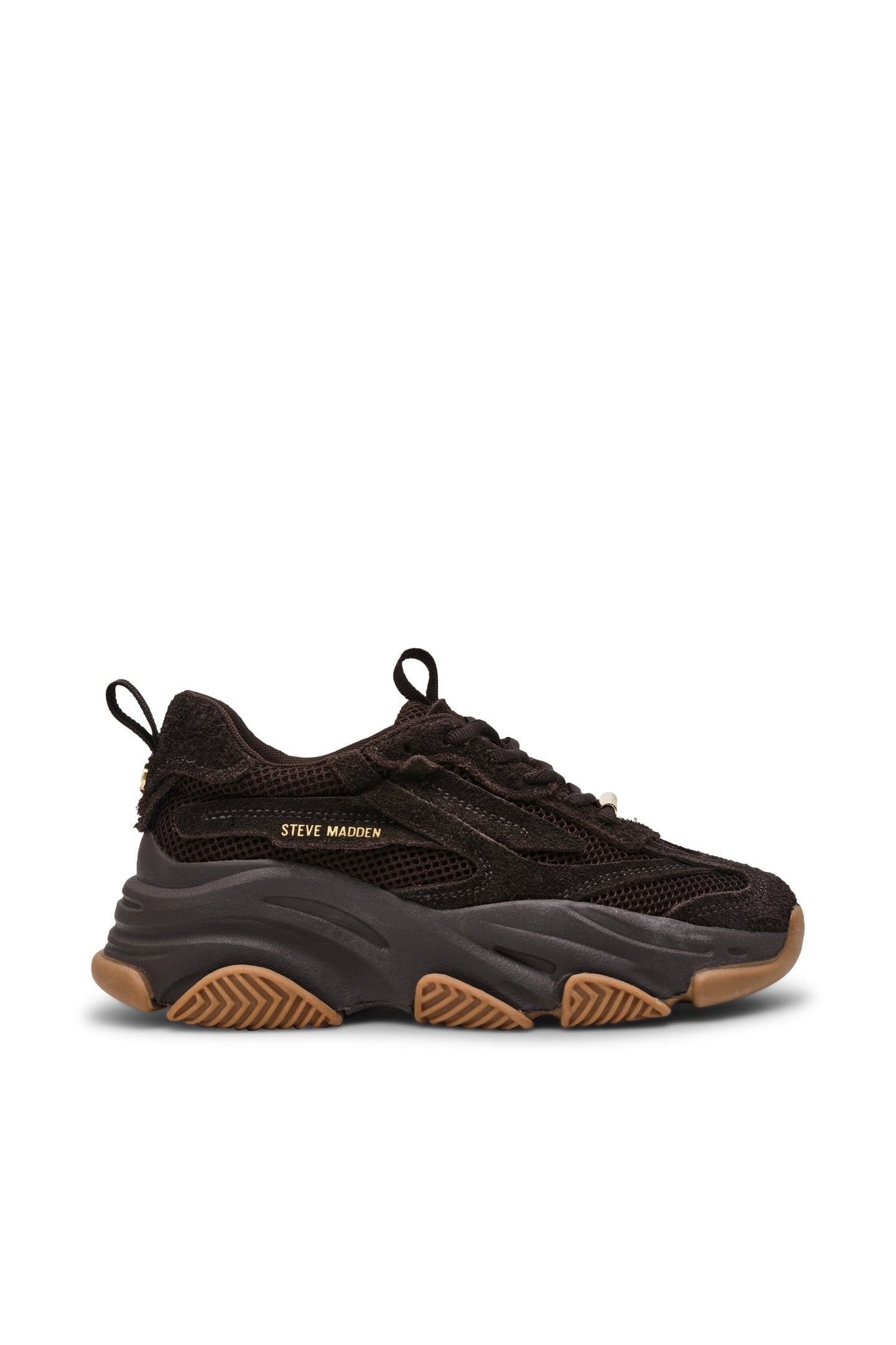 POSSESSION-E SNEAKERS CHOCOLATE BROWN SUEDE 1