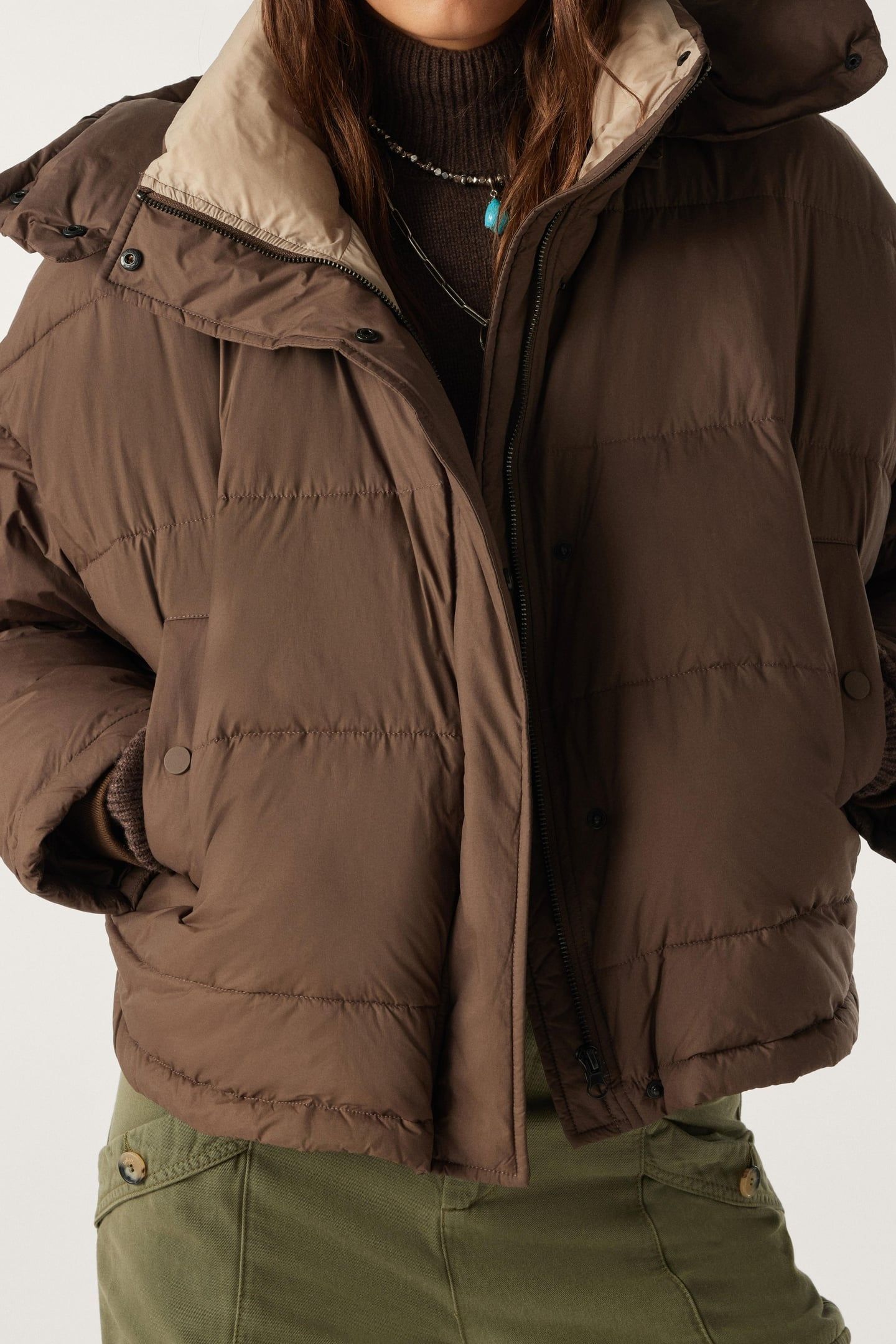 DOWN JACKET CHOCO 1