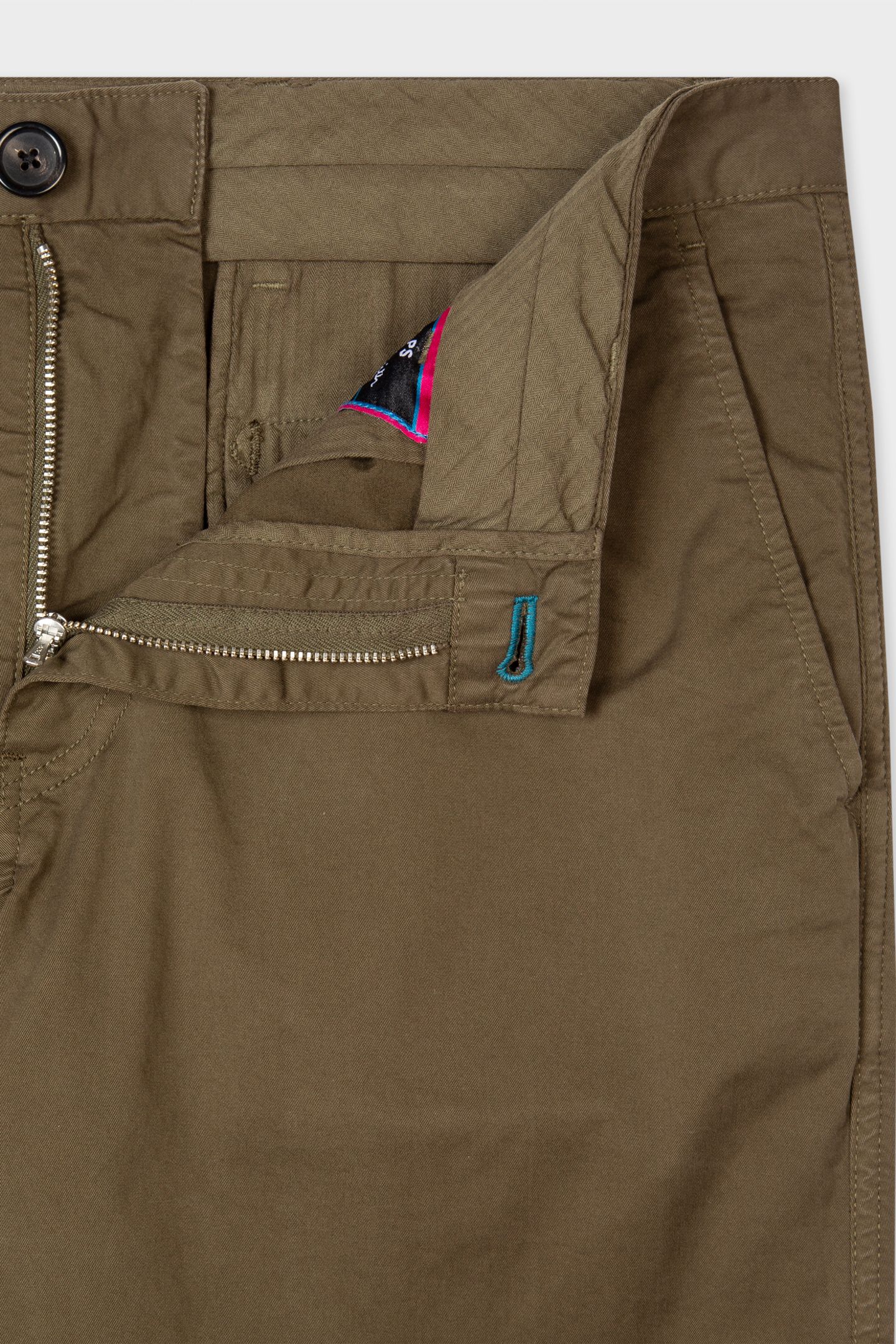 MENS SLIM FIT CHINO VERY DARK GREEN 4