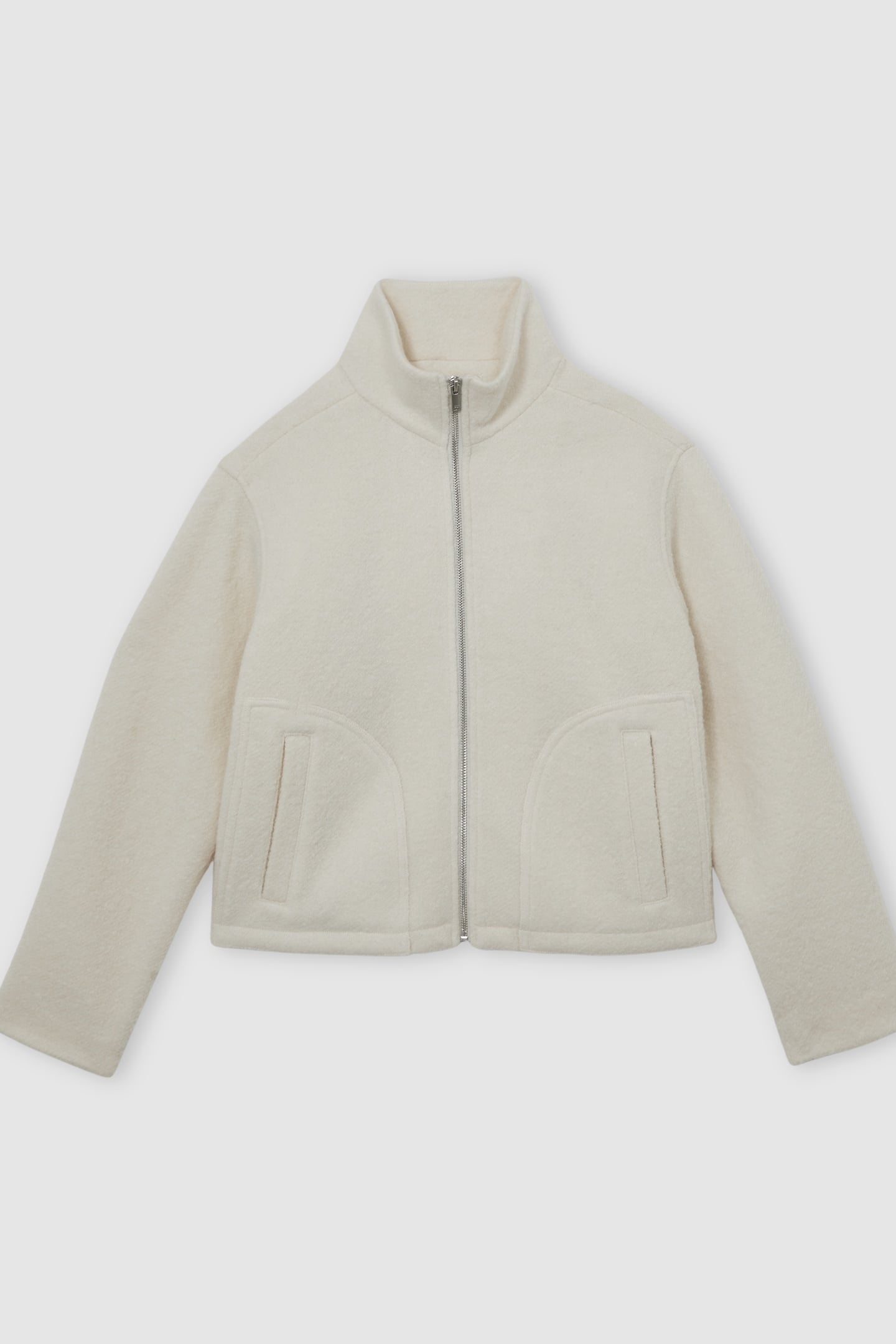KNITTED JACKET CREAM 4