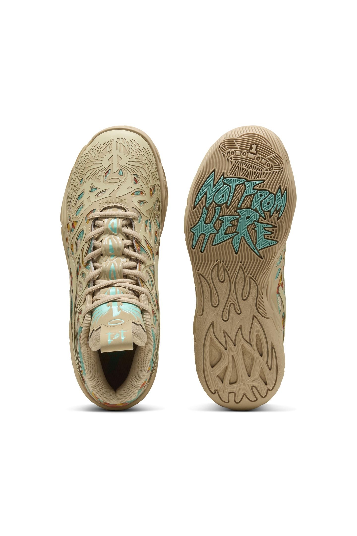 UNISEX MB.04 FLARE LIGHT SAND-AQUATIC-ORANGE GLO 8