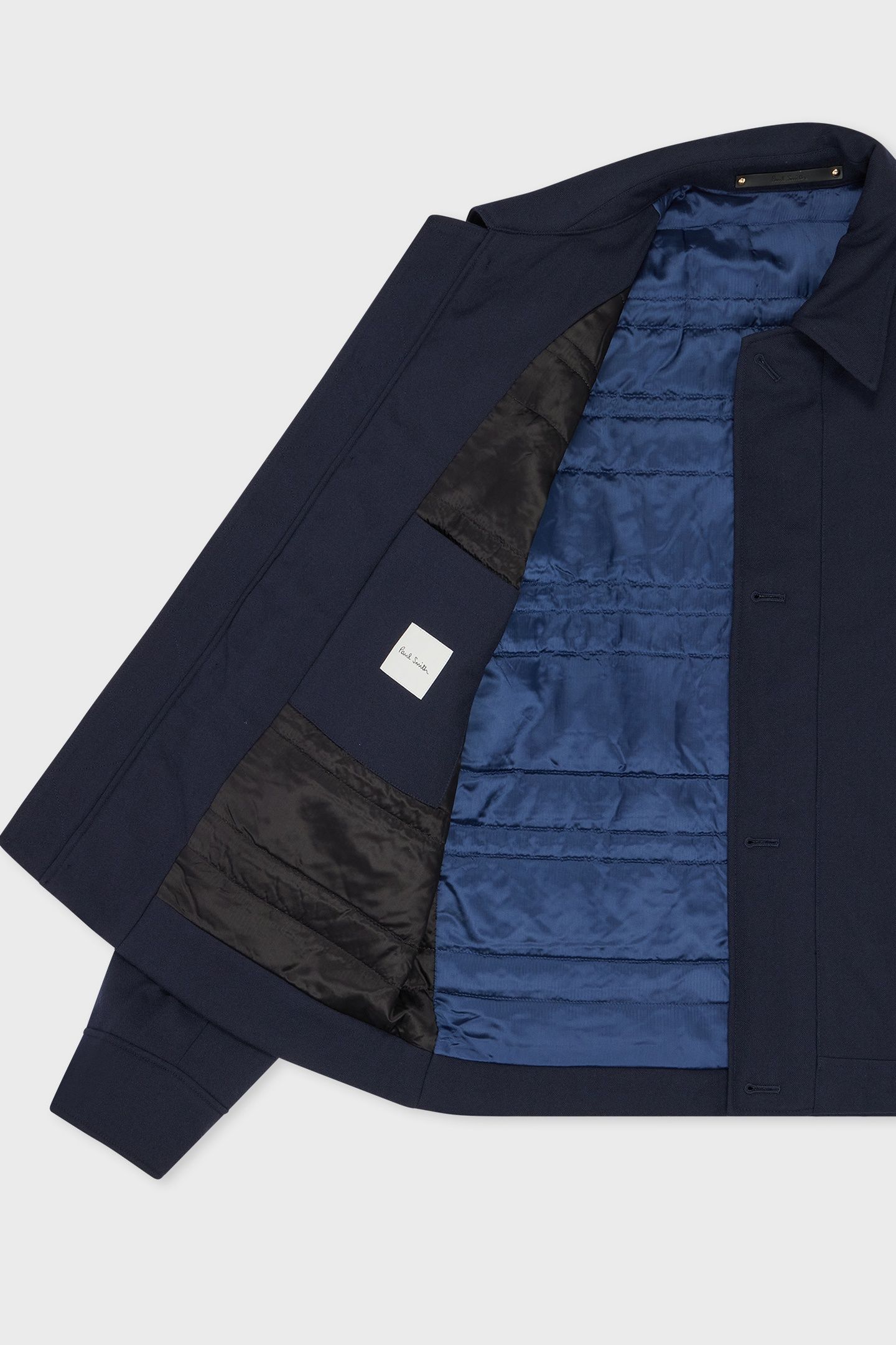 MENS WADDED HARRINGTON JKT VERY DARK NAVY 6