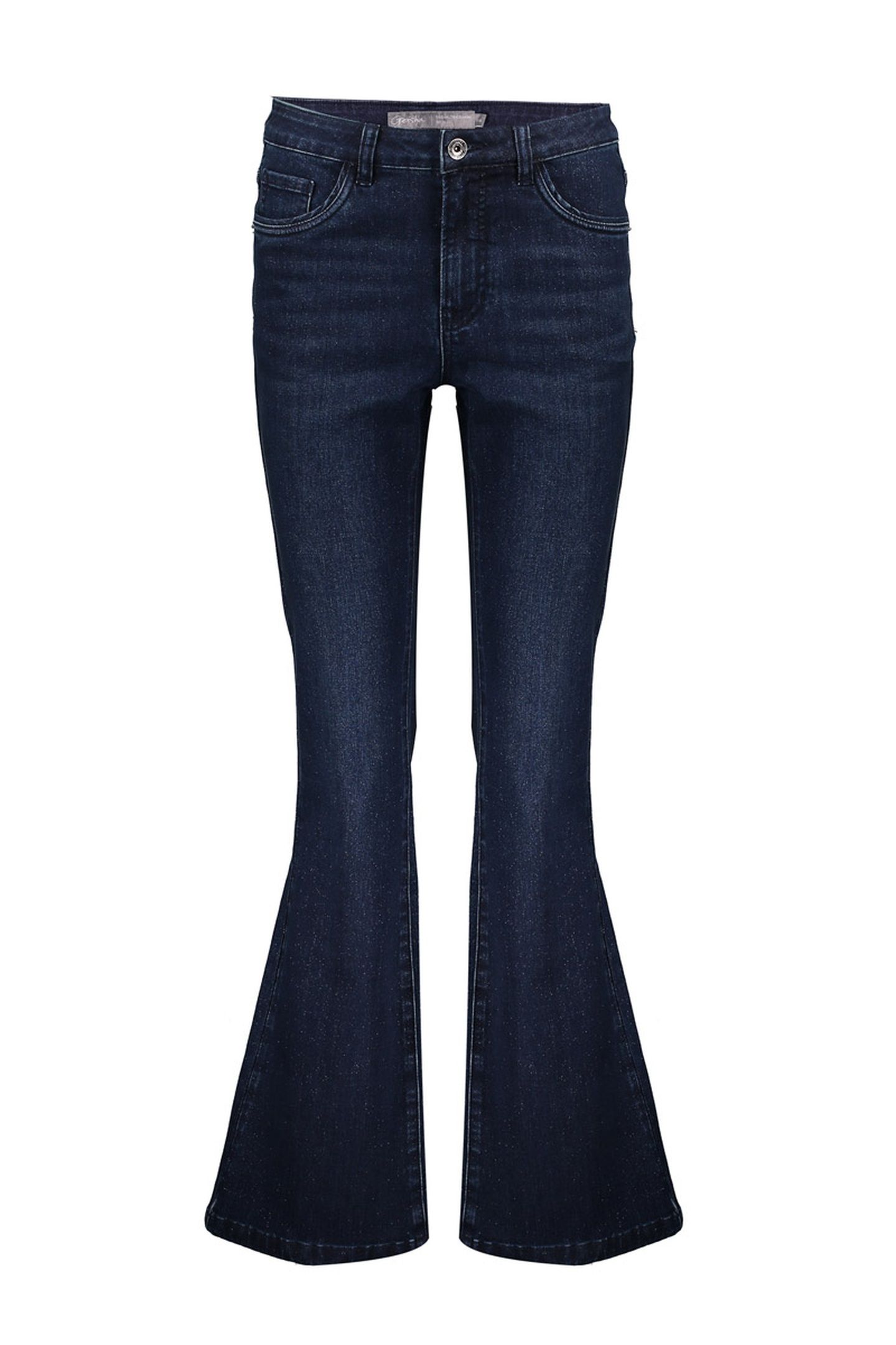 JEANS FLAIR BLUE DENIM LUREX 1