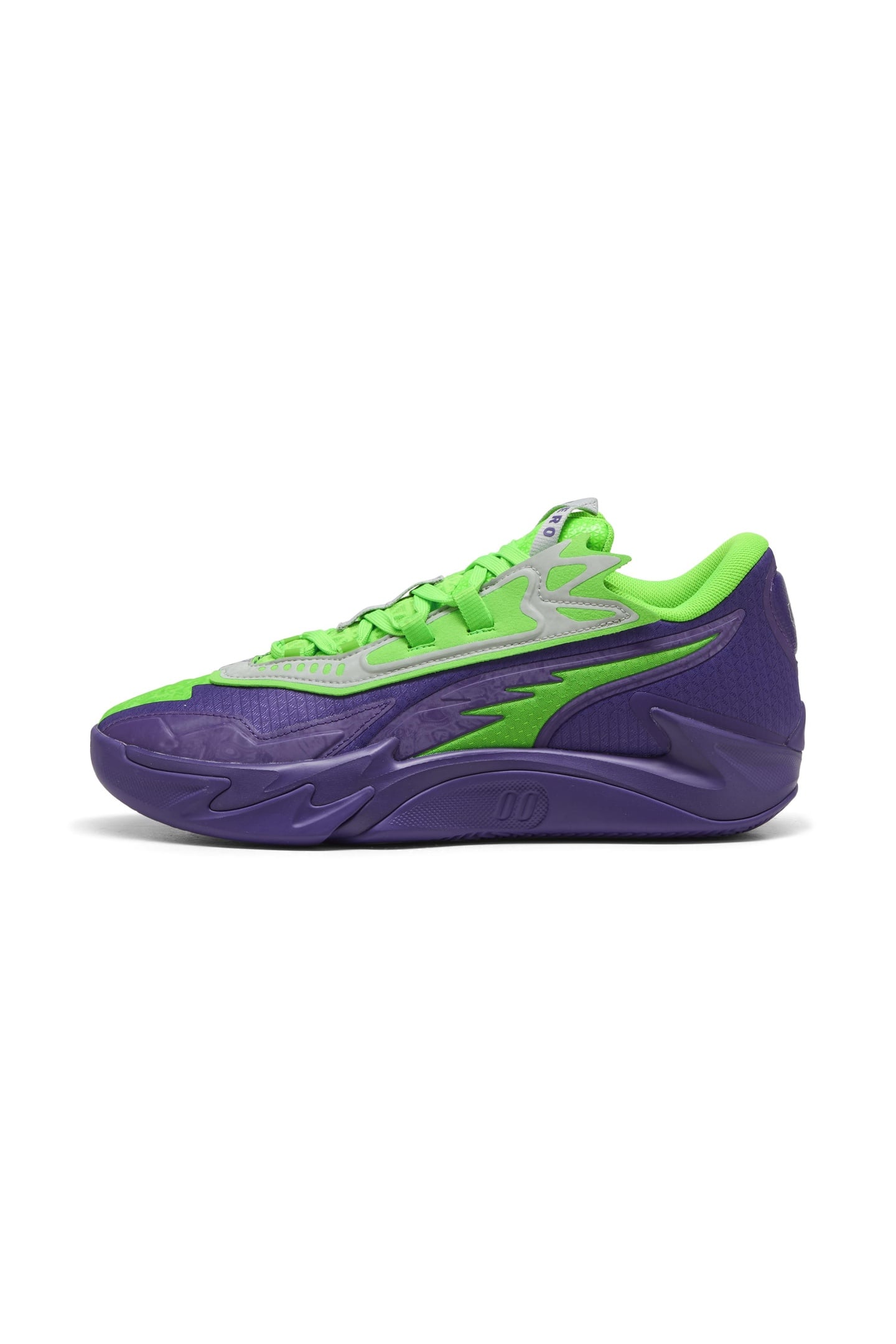 UNISEX SCOOT ZEROS II NXTPRO HOOPS TEAM VIOLET-FLURO GREEN P 6