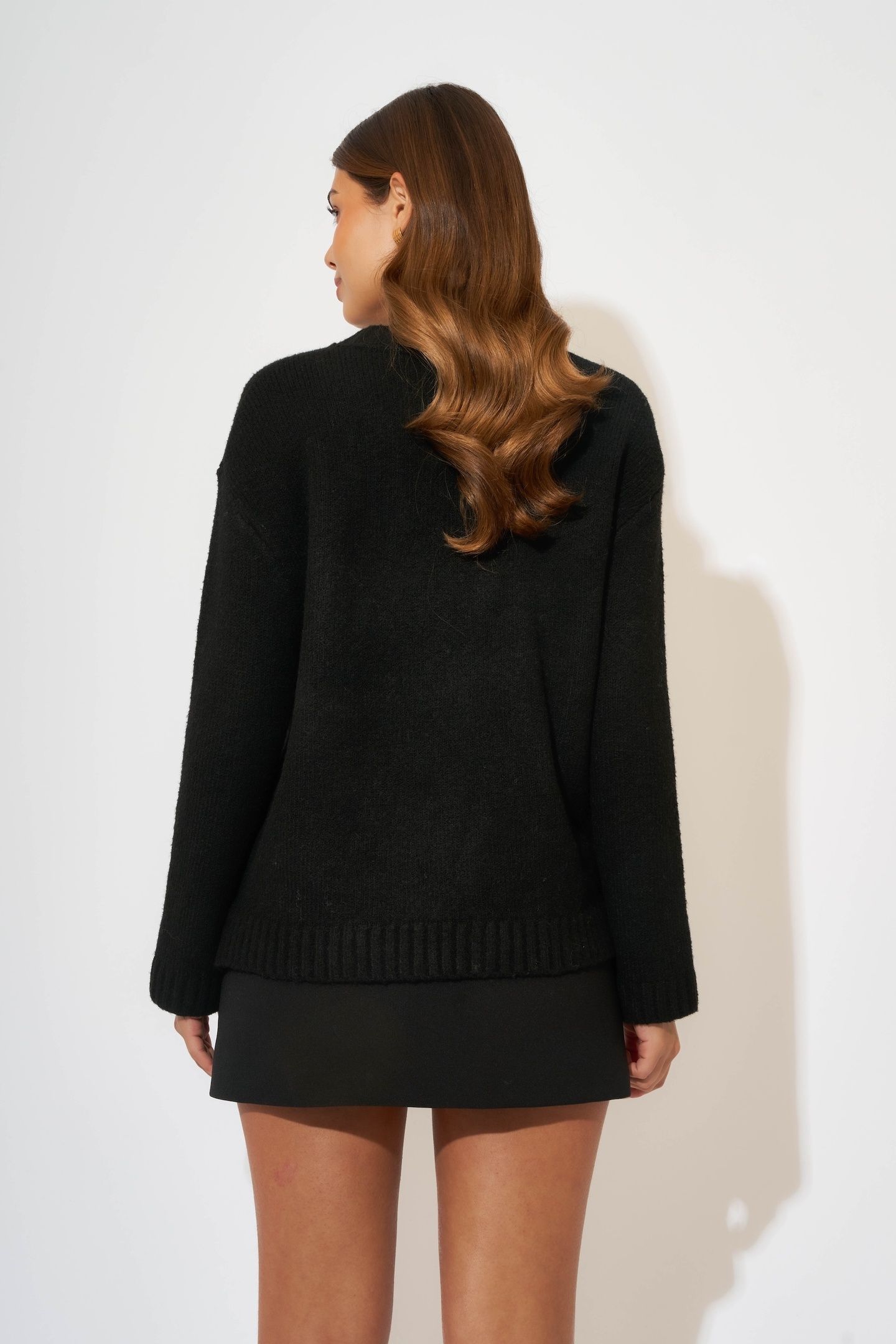 KNITTED JUMPER BLACK 3