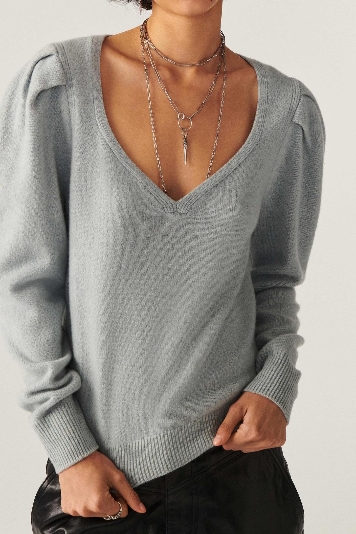 LONG SLEEVES KNIT BLUECLAIR 1