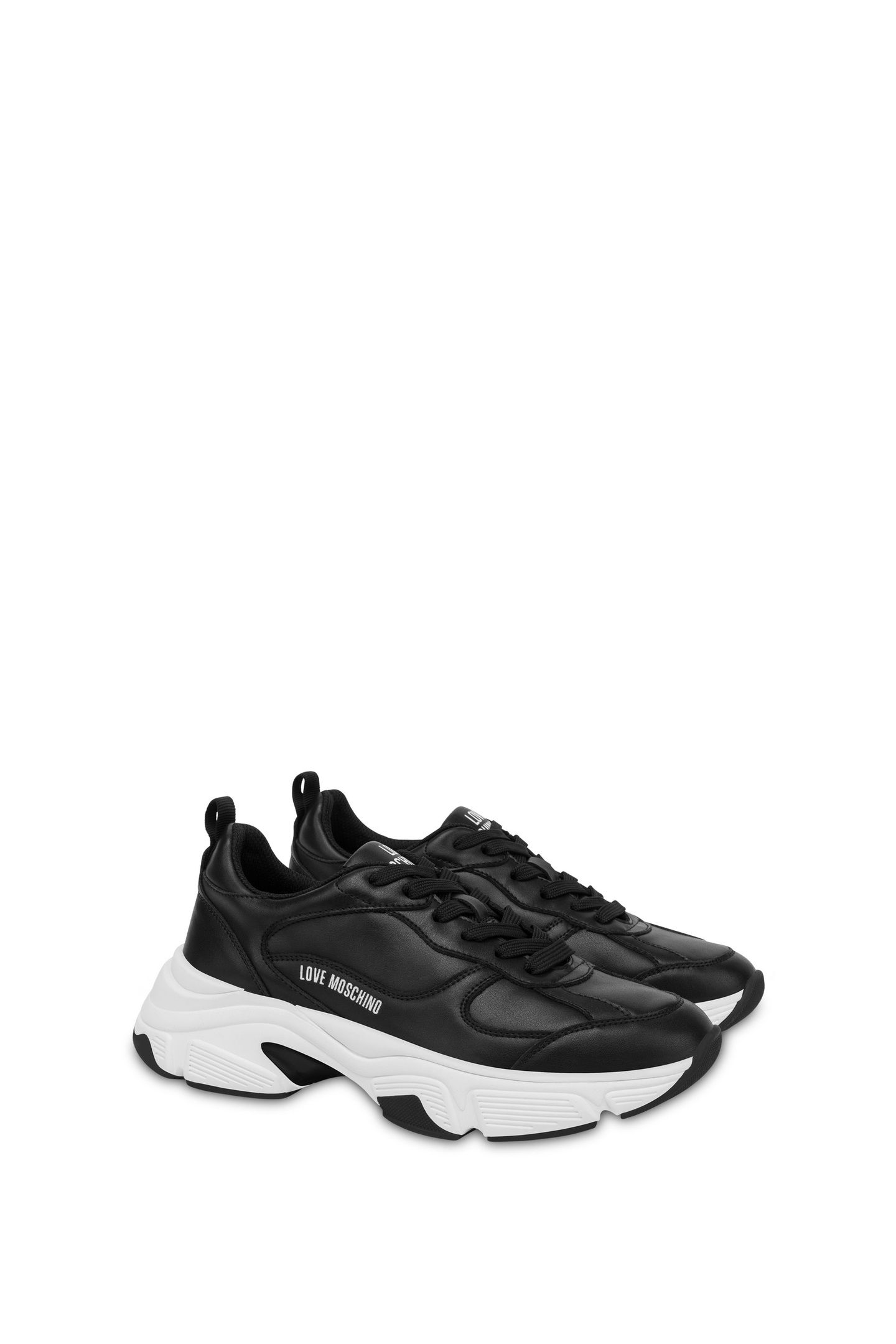 BLACK LOVE MOSCHINO SNEAKERS BLACK 2