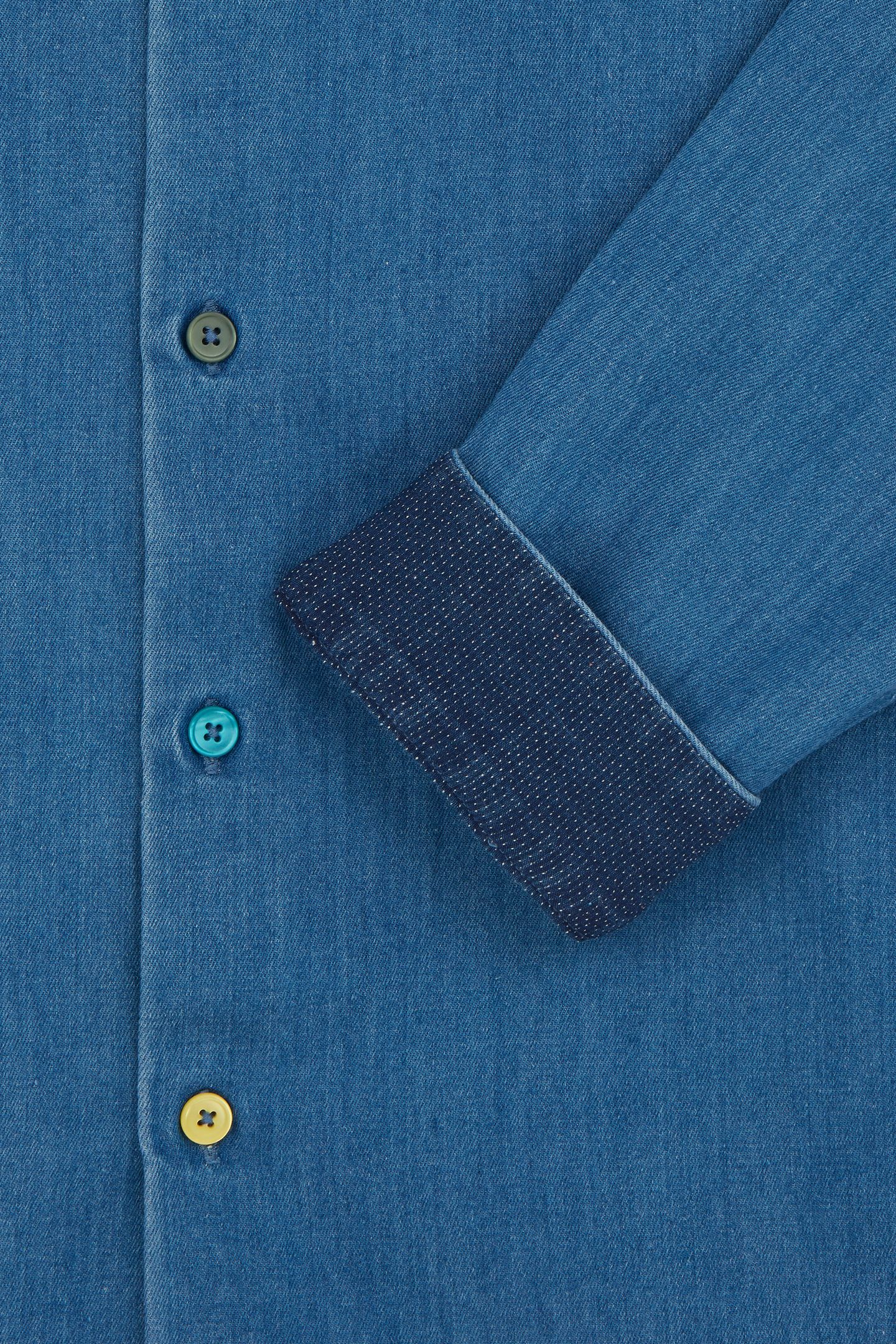 MENS SHIRT LS TAILORED FIT MEDIUM BASE 10