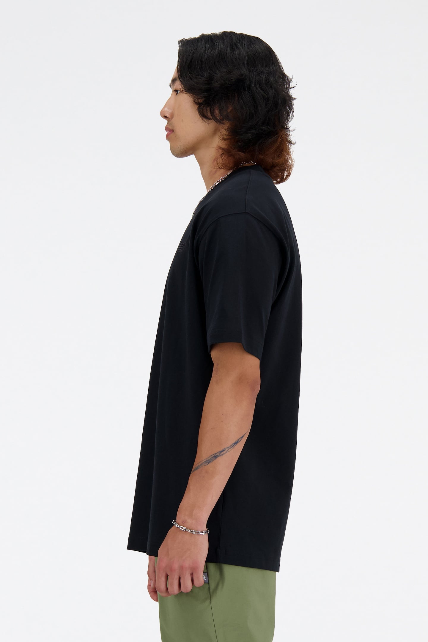 ATHLETICS COTTON T-SHIRT BLACK 2