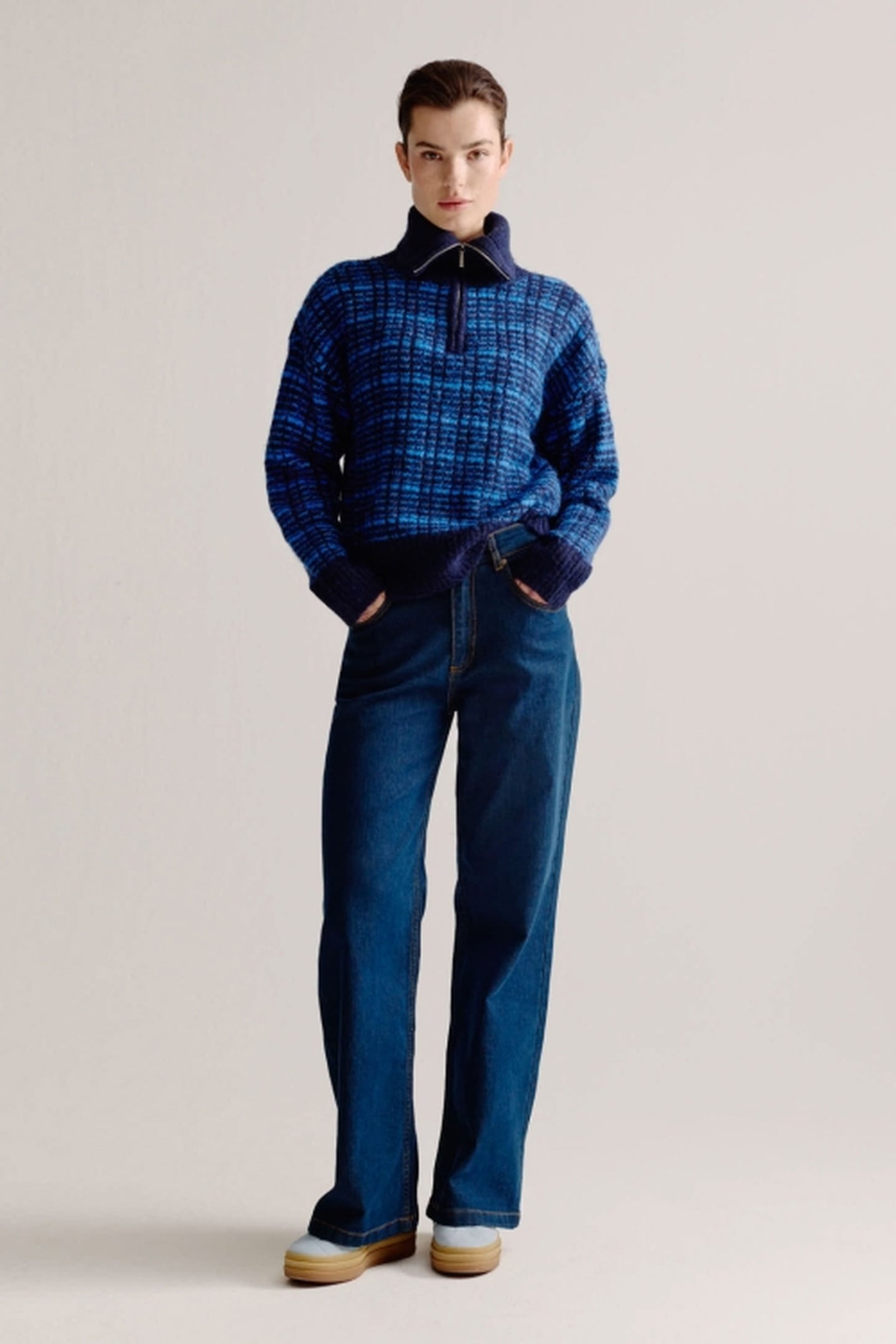 LISETTE SWEATER ROYAL BLUE 1
