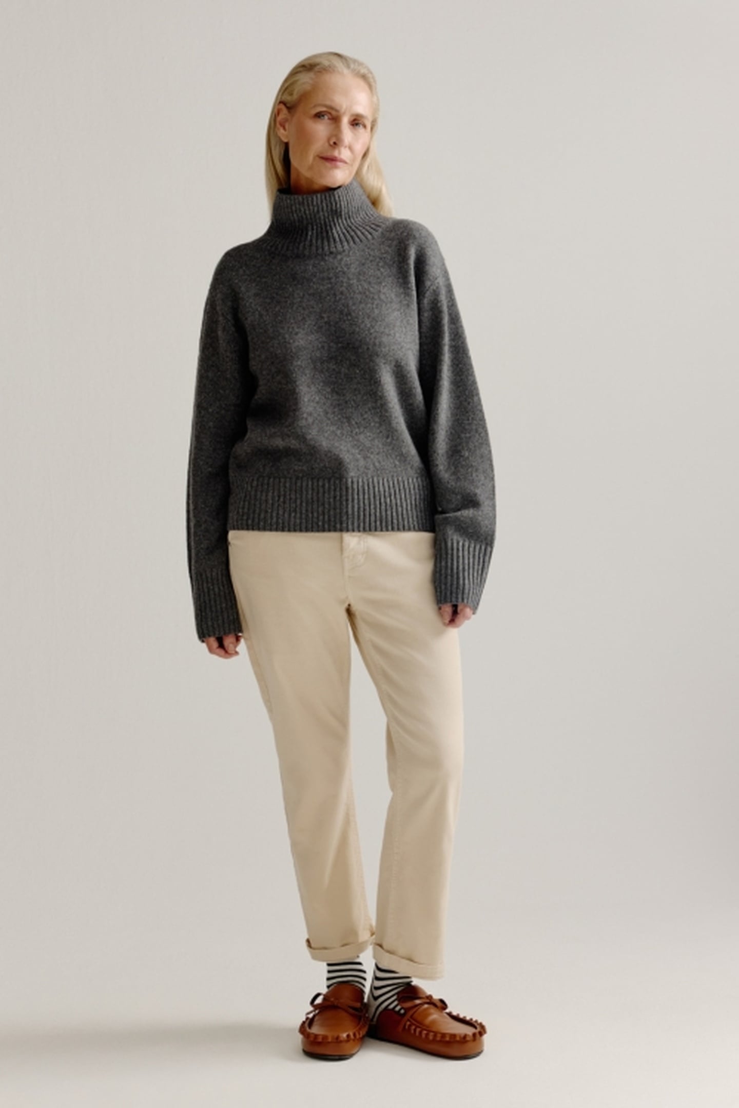 LENA SWEATER ANTHRACITE 2
