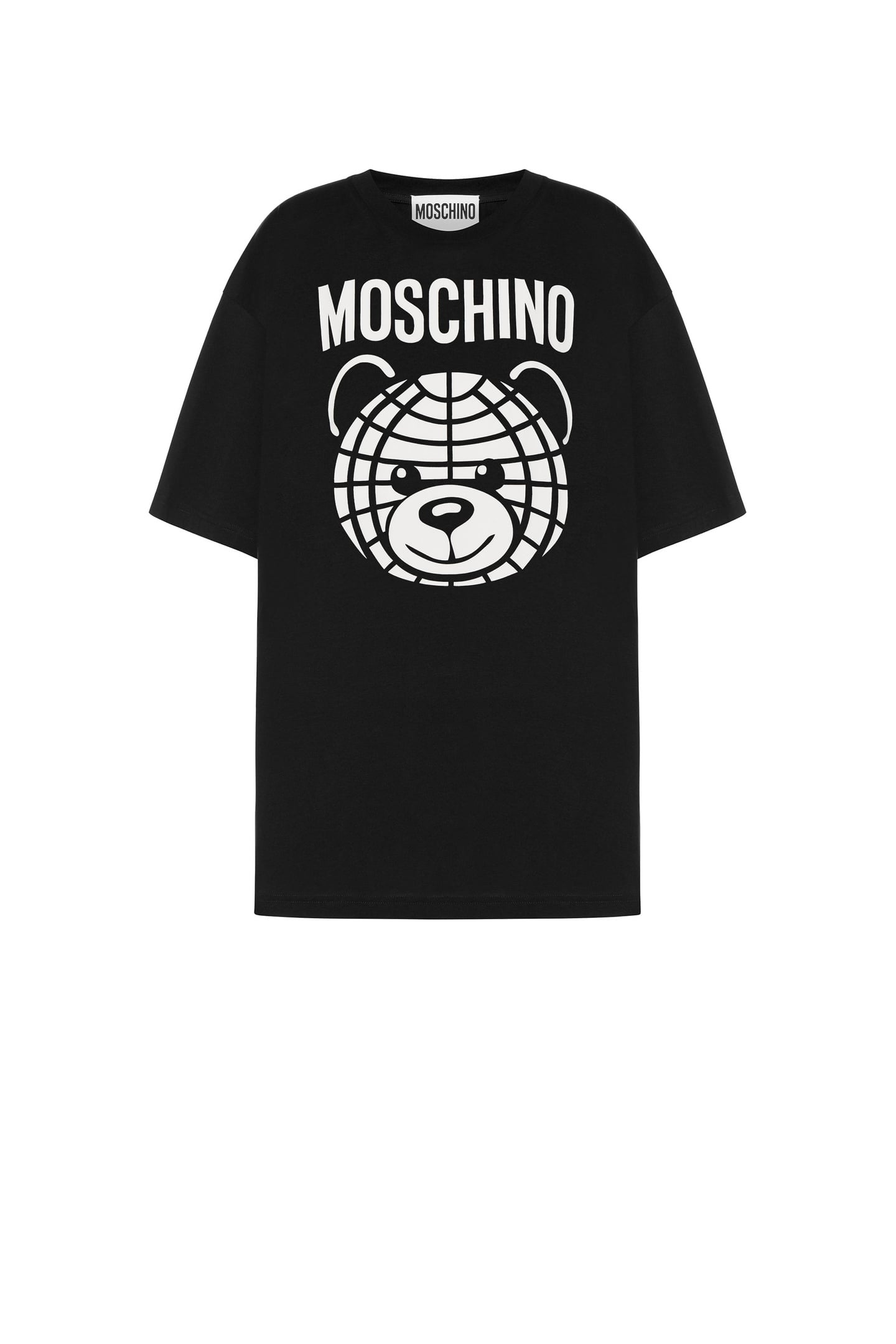 MOSCHINO TEDDY BEAR ORGANIC JERSEY T-SHIRT BLACK 3