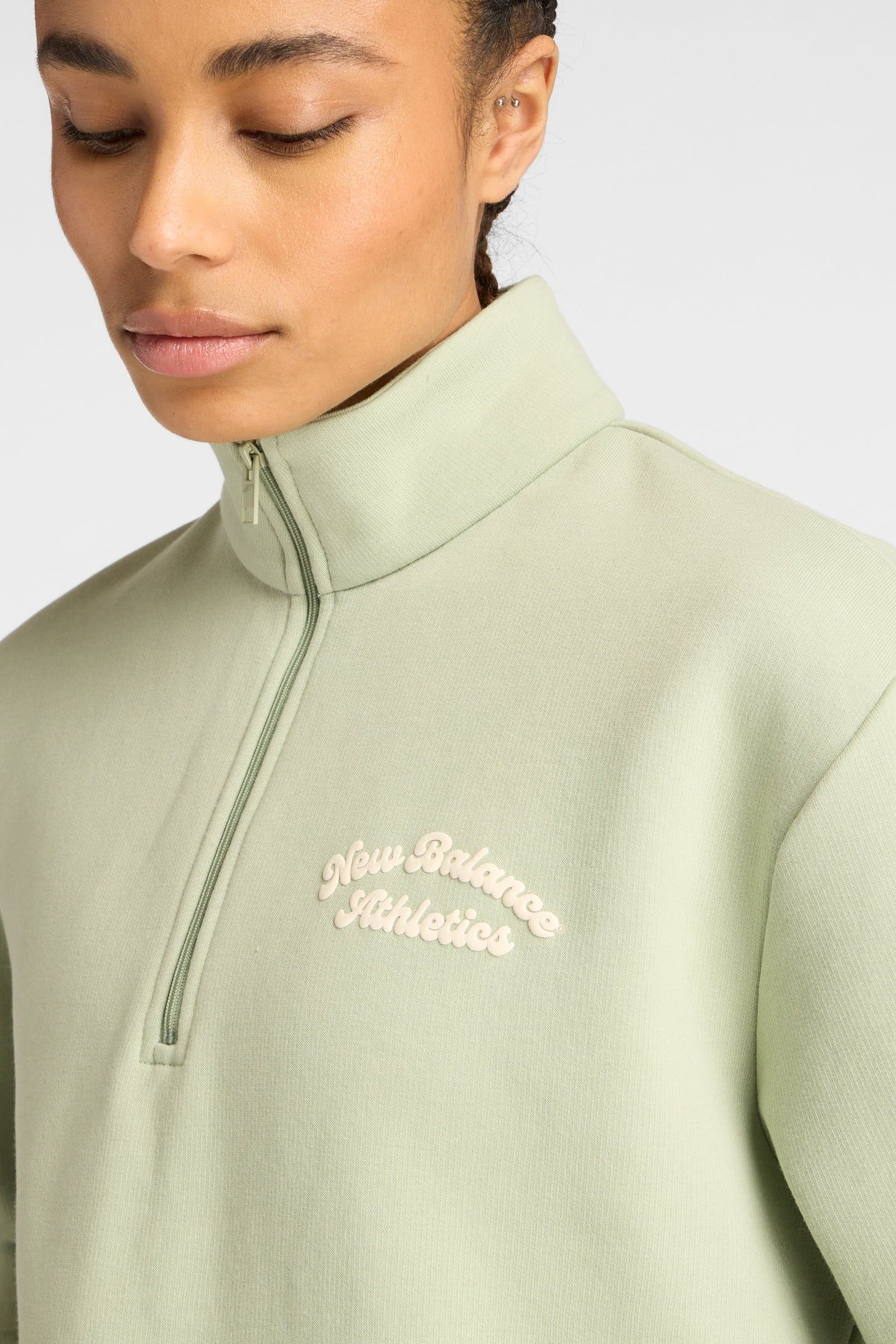 LINEAR HERITAGE FLEECE HALF ZIP GARTERSN 4