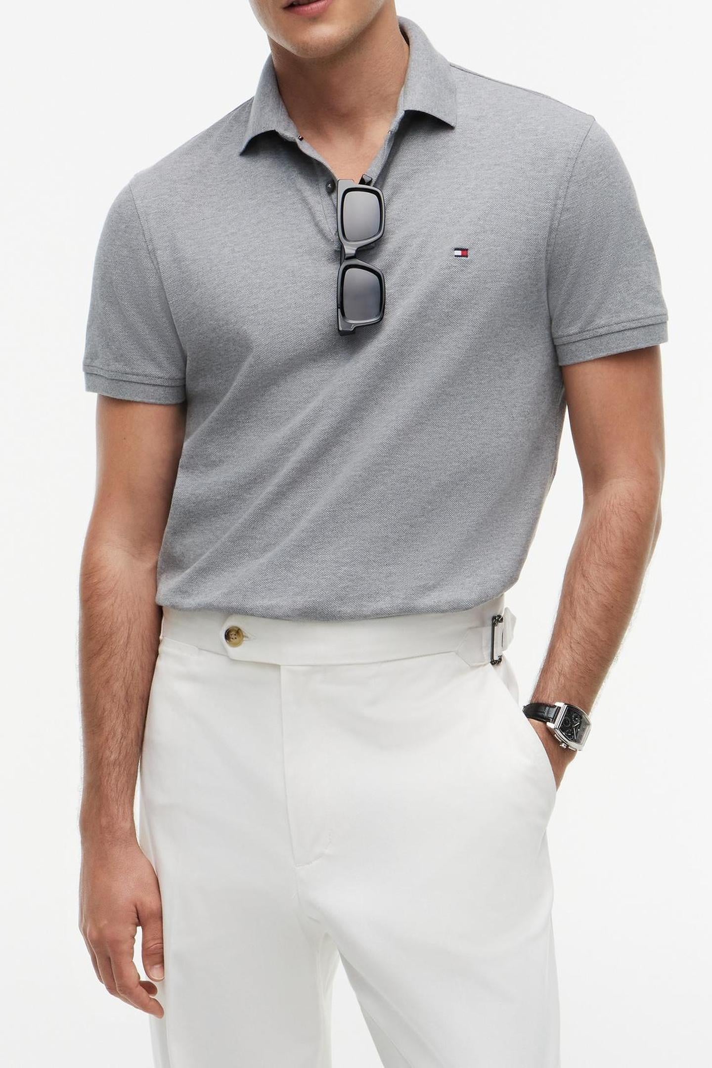 1985 REGULAR POLO MEDIUM GREY HEATHER 1