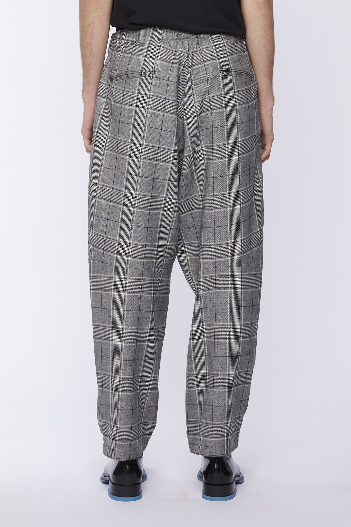 GENTS TROUSER GREY MELANGE 2