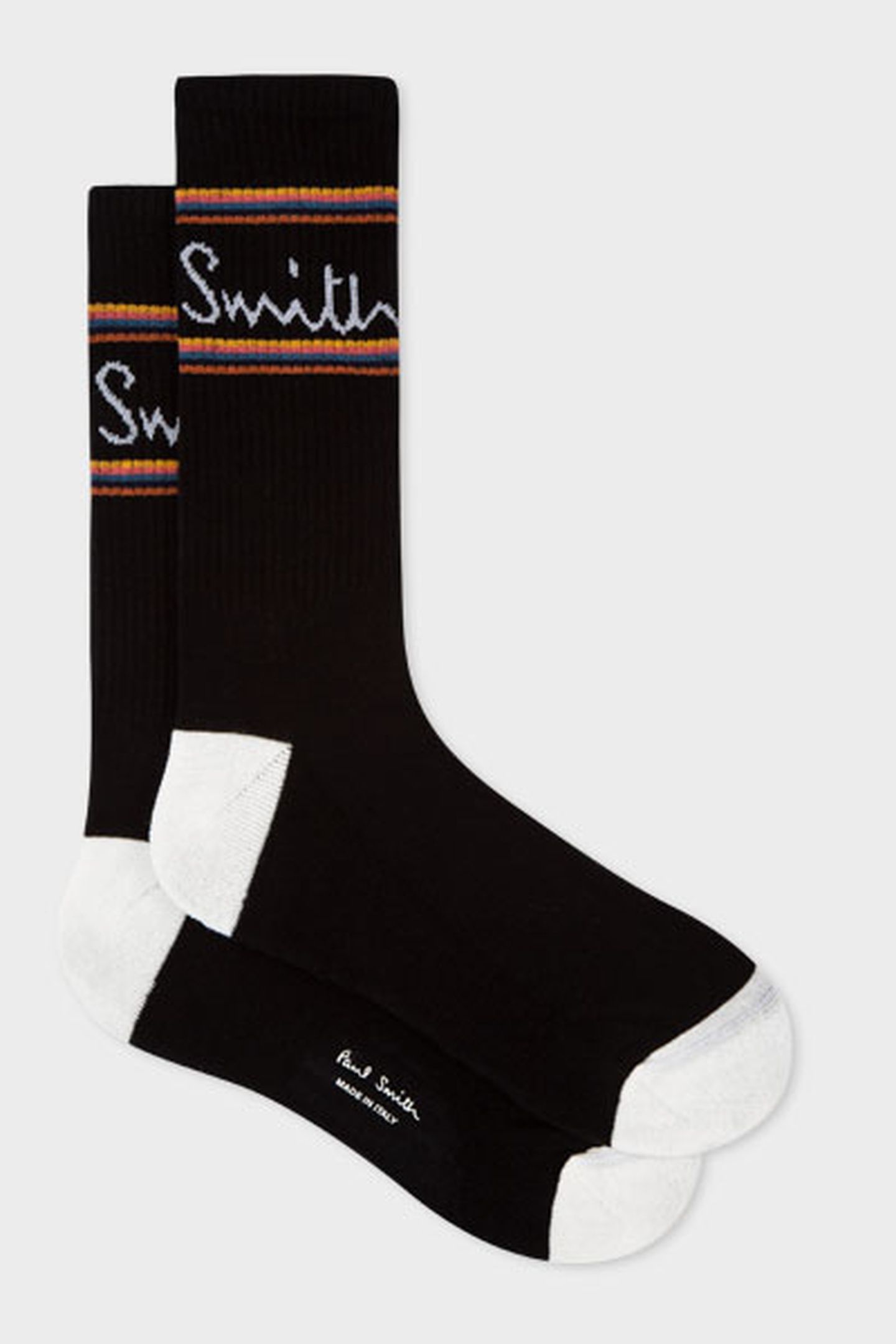 MEN SOCK LOGO BLACK 5