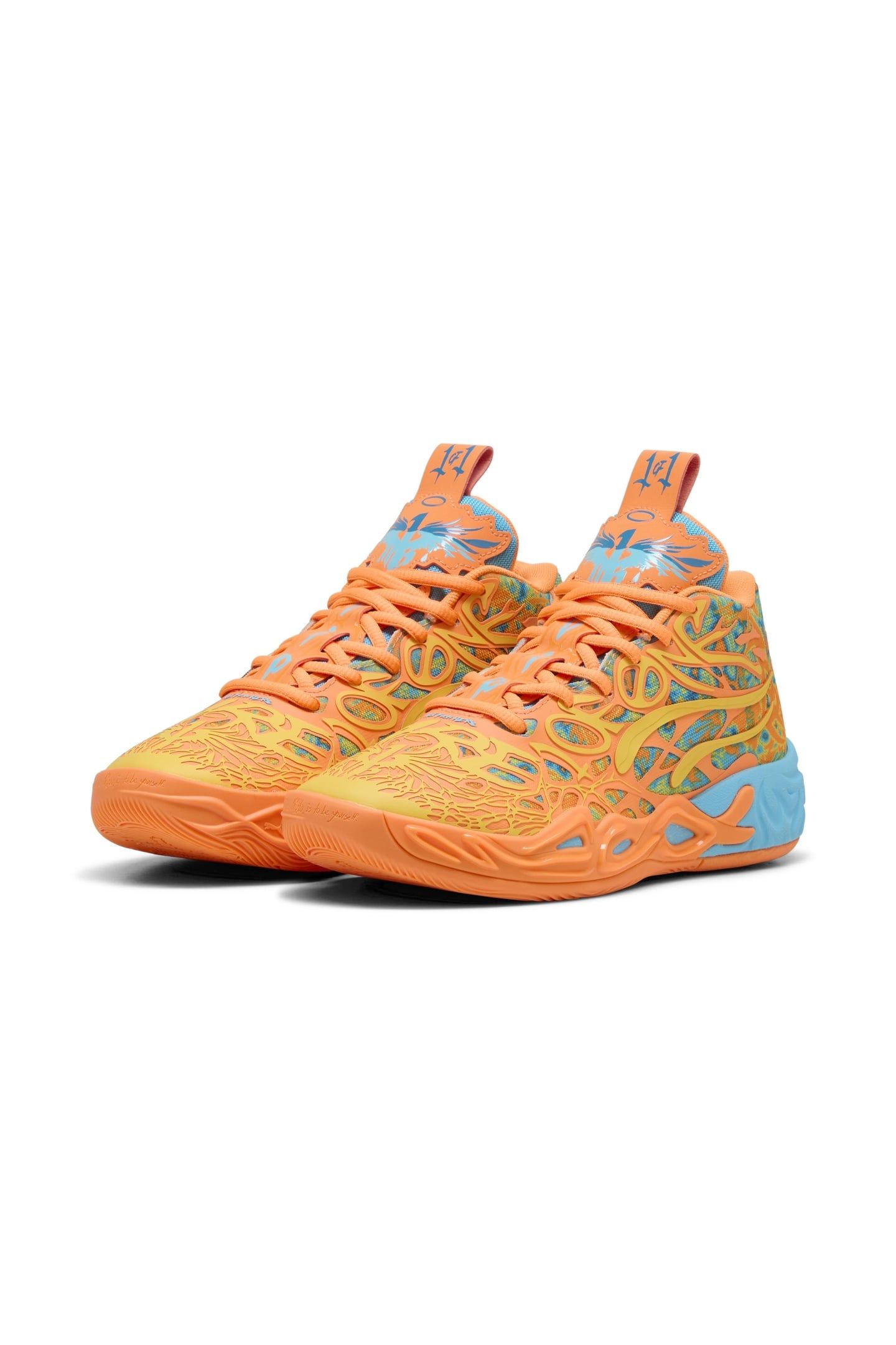 UNISEX MB.04 GRAFFITI JUNIOR BRIGHT AQUA-HEAT FIRE 3