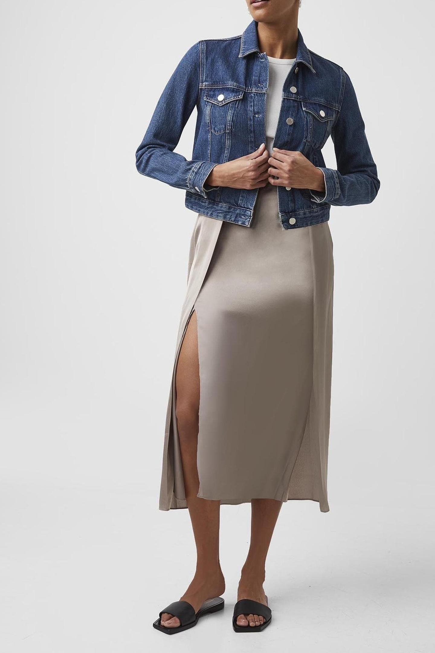 MACEE MICRO WSTRN DENIM LS JKT INDIGO WASH 1