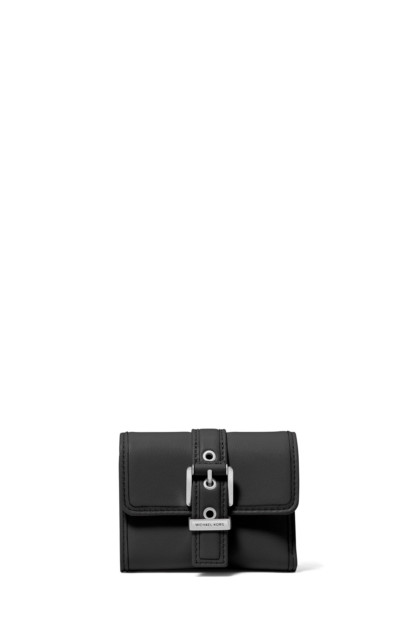 SMALL TRIFOLD WALLET BLACK 1