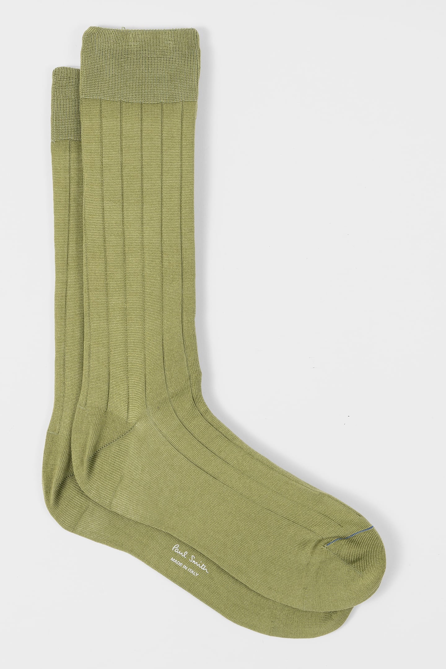 MEN SOCK RIB MERC SEASNL EMERALD GREEN 4