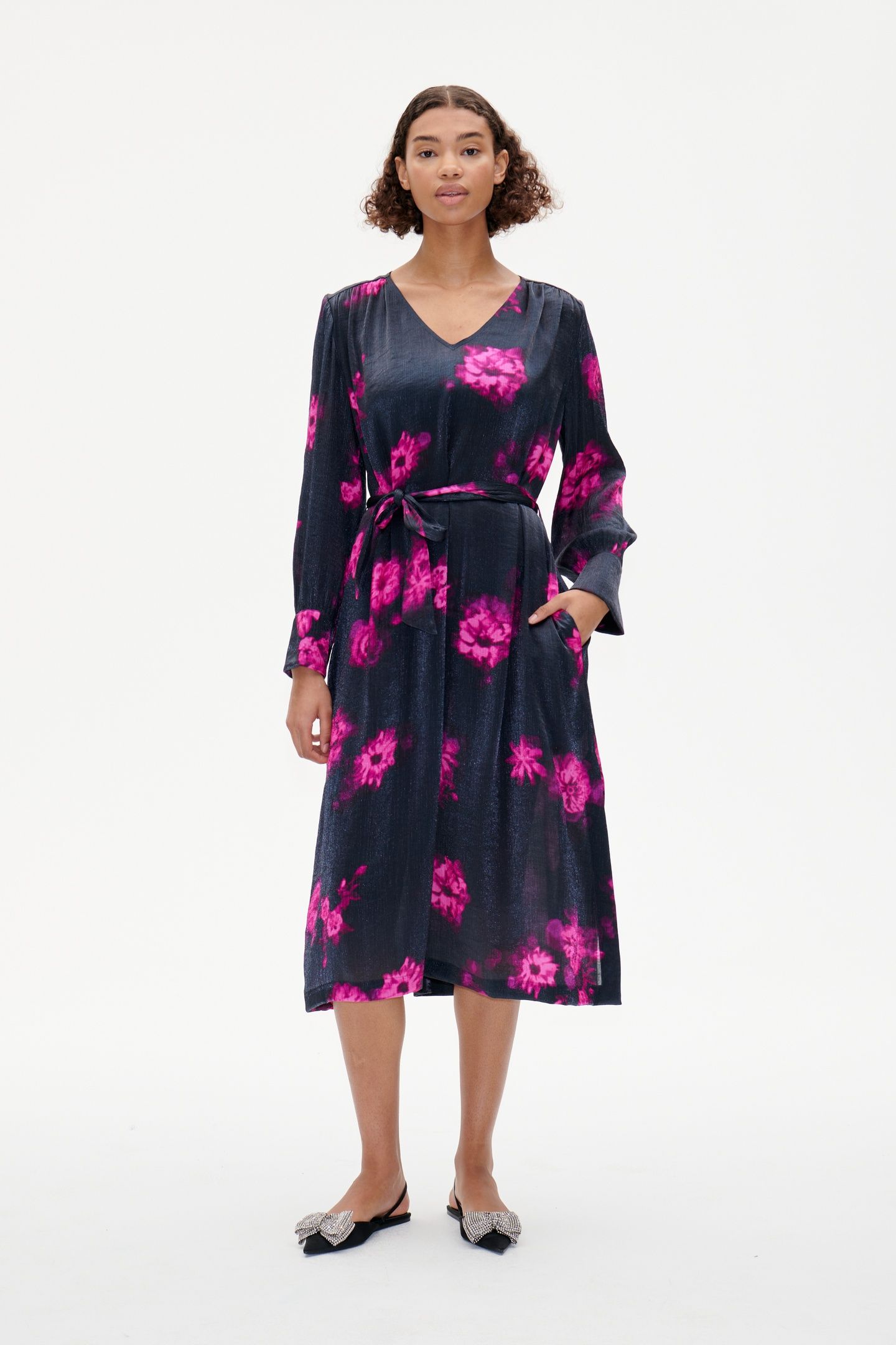 ARADINA DRESS PINK MARGOT FLOWER 1
