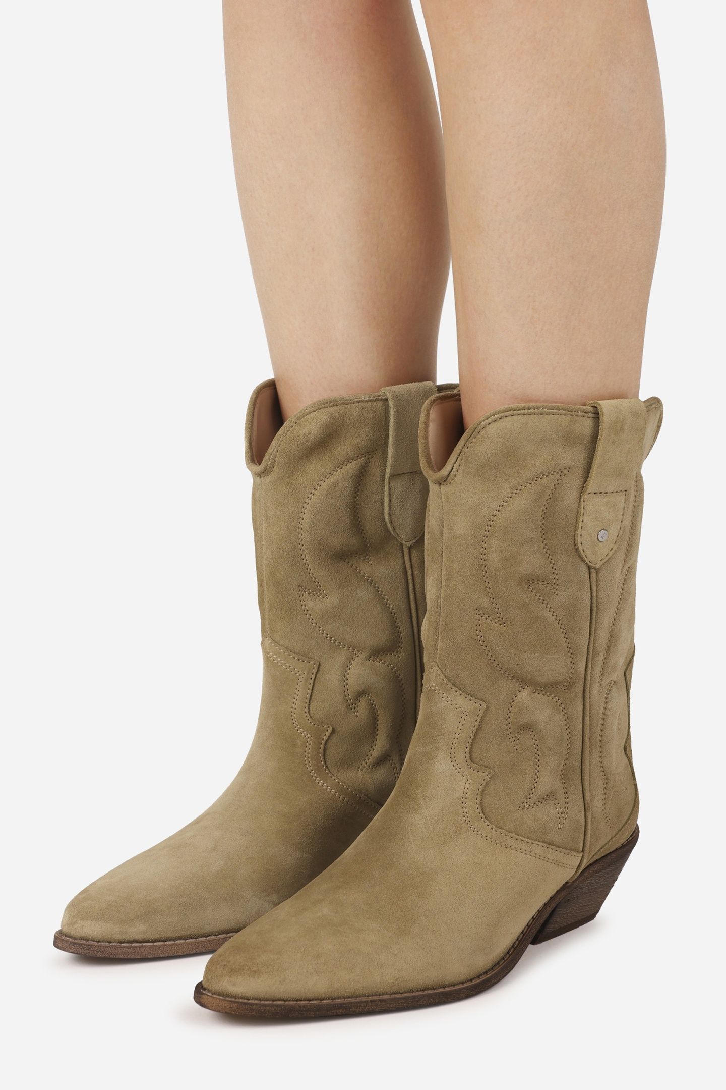 CHEL-SEY ANKLE BOOT STONE OLIVE 2