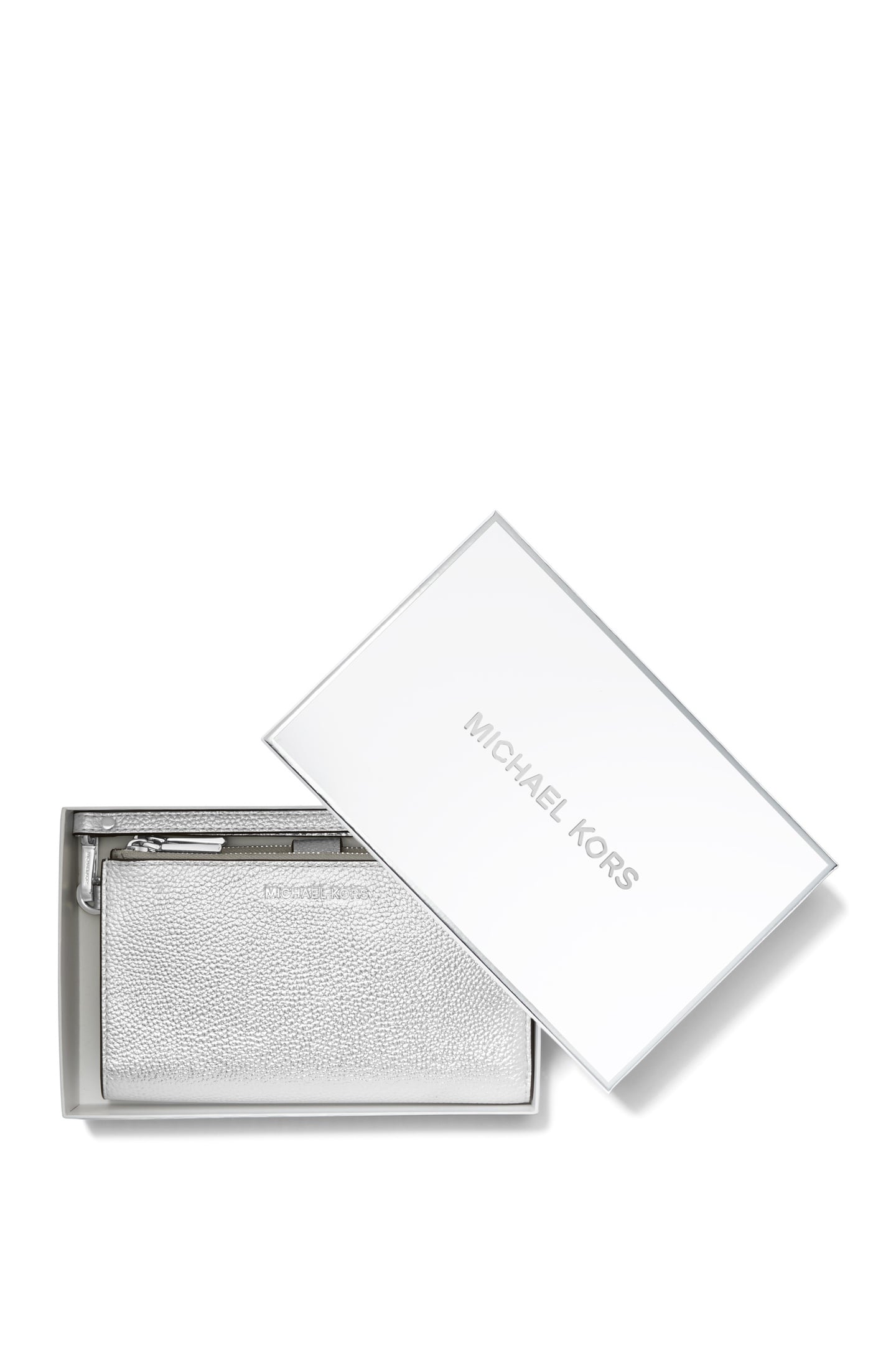 DOUBLE ZIP WRISTLET SILVER 4