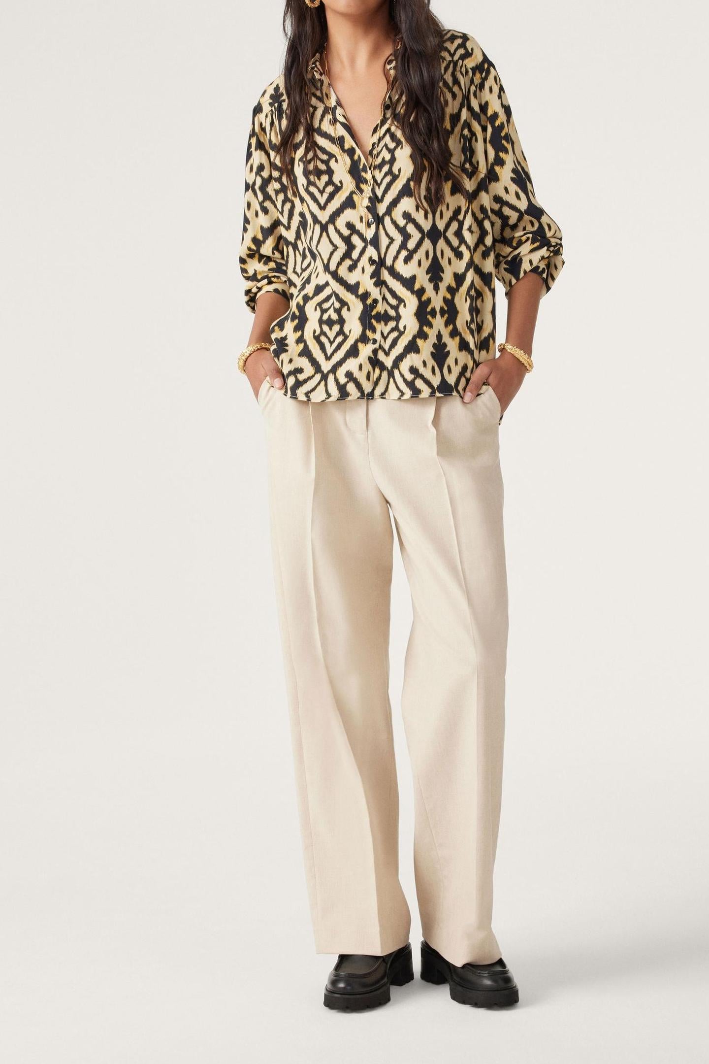 LONG SLEEVES SHIRT JAUNE 3