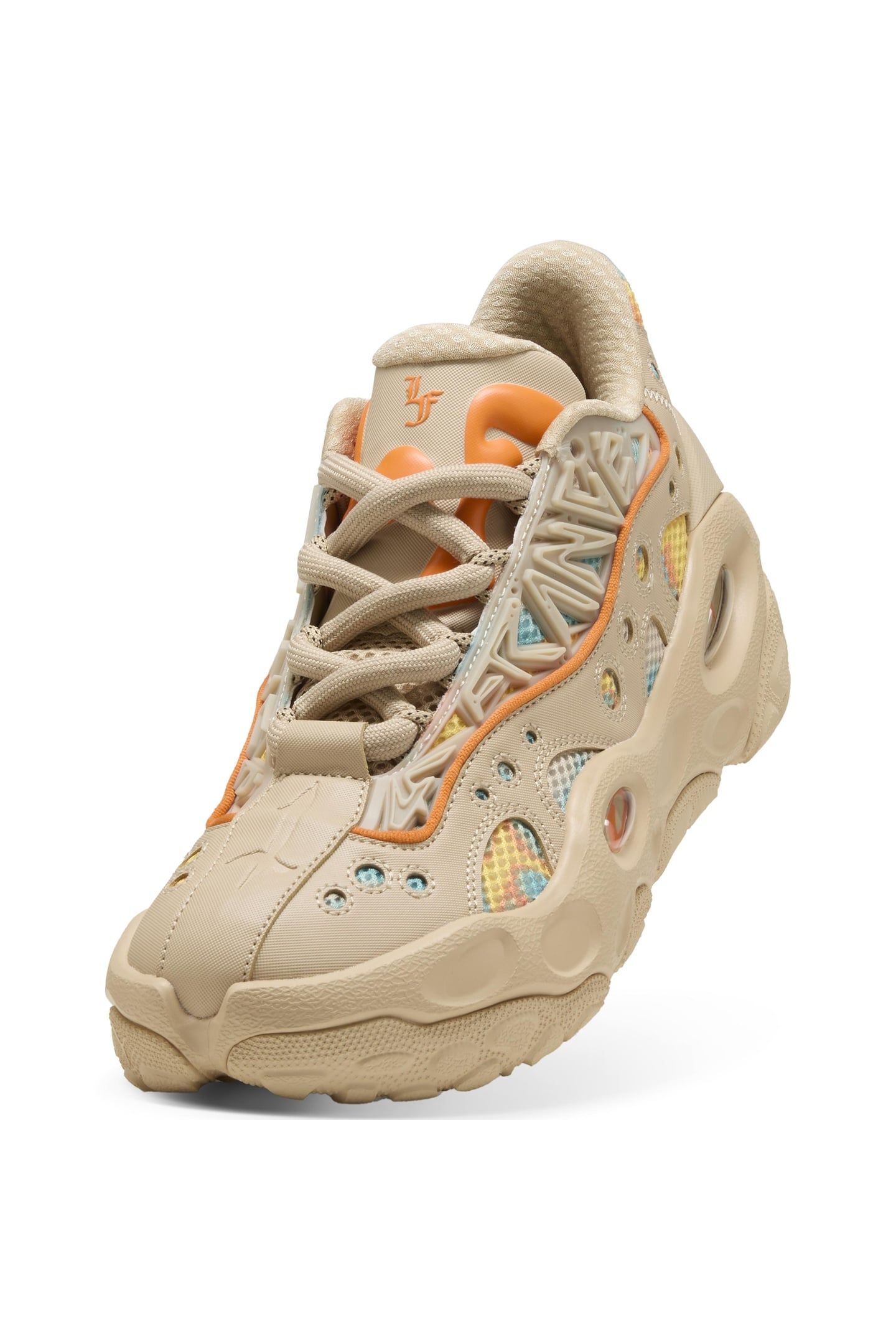 UNISEX LA FRANCÉ RNR LIGHT SAND-ORANGE GLO-AQUATIC 4