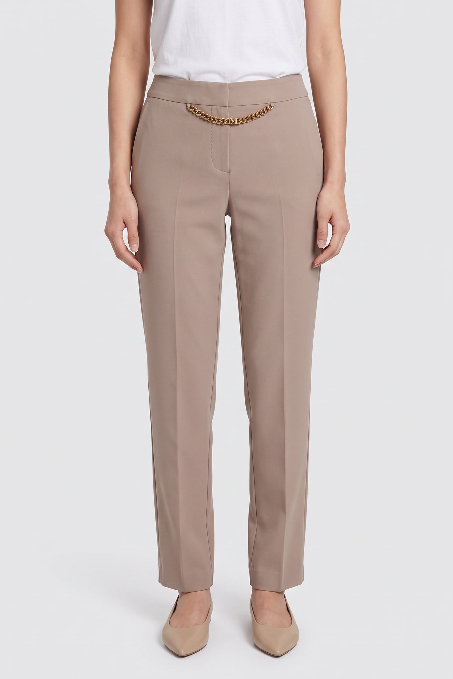 ELLA W/CHAIN CHINO P BUFF TAUPE 1